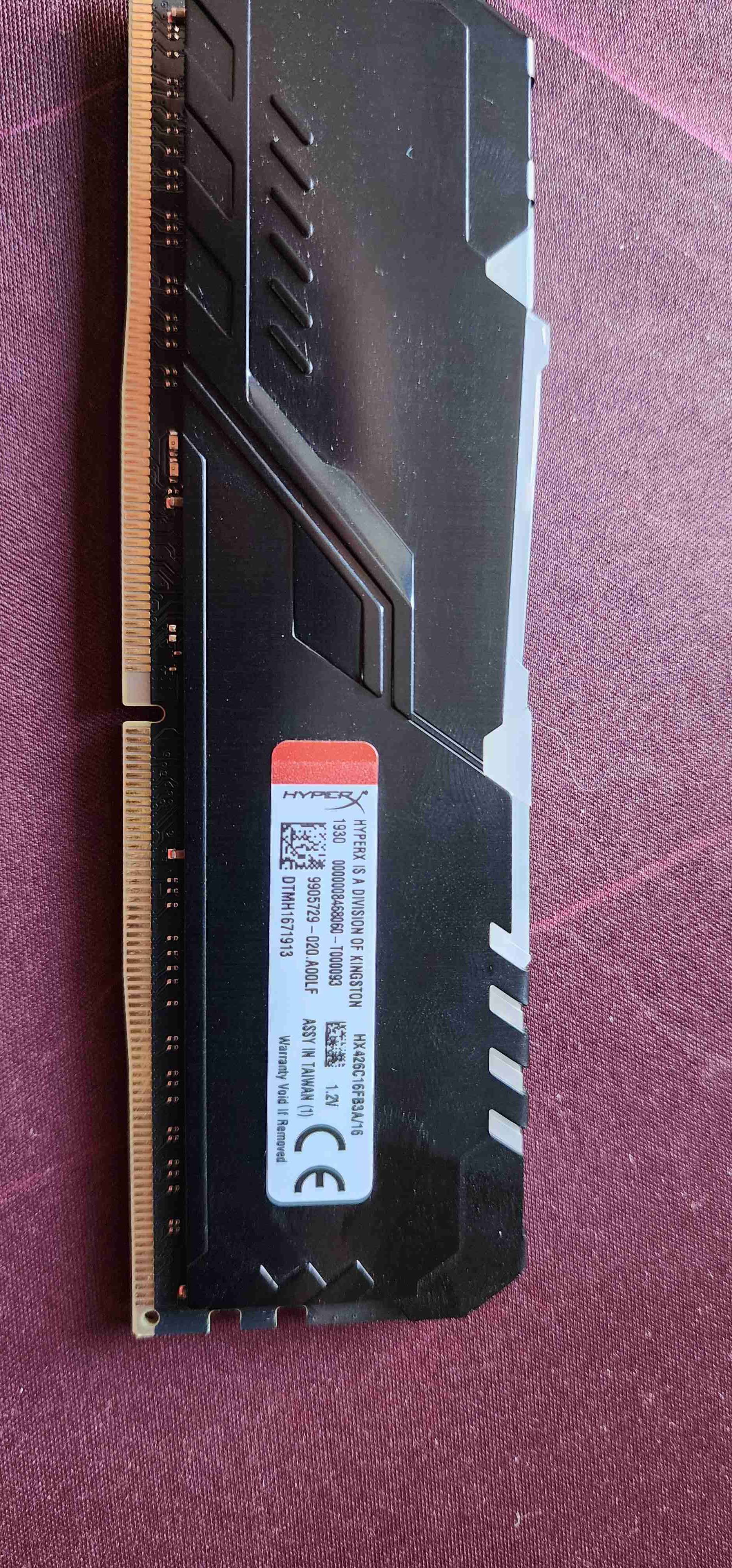 Pack 2 Memorias RAM HyperX Fury DDR4 16 gb 2666mhz - miniatura 2