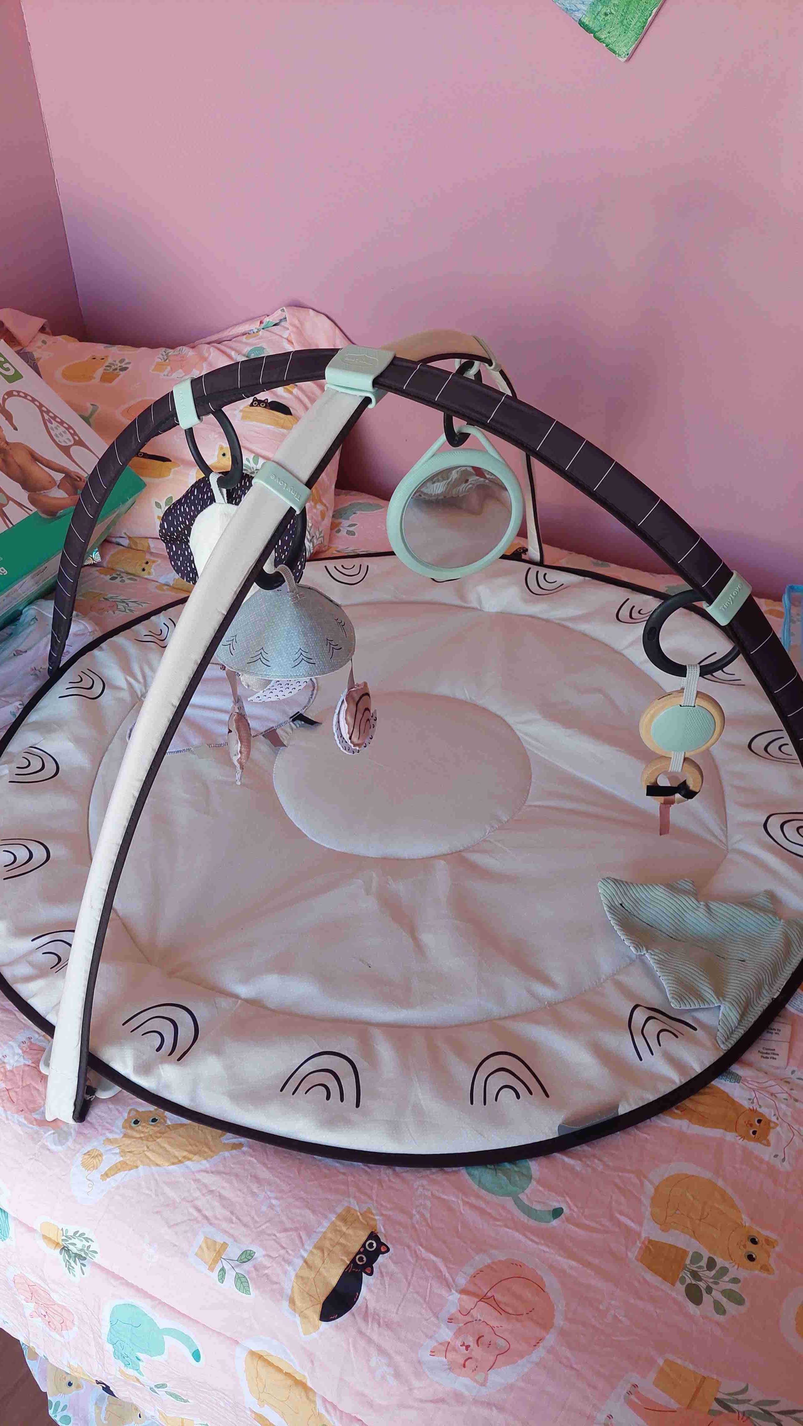 Gimnasio de bebé con juguetes - miniatura 2