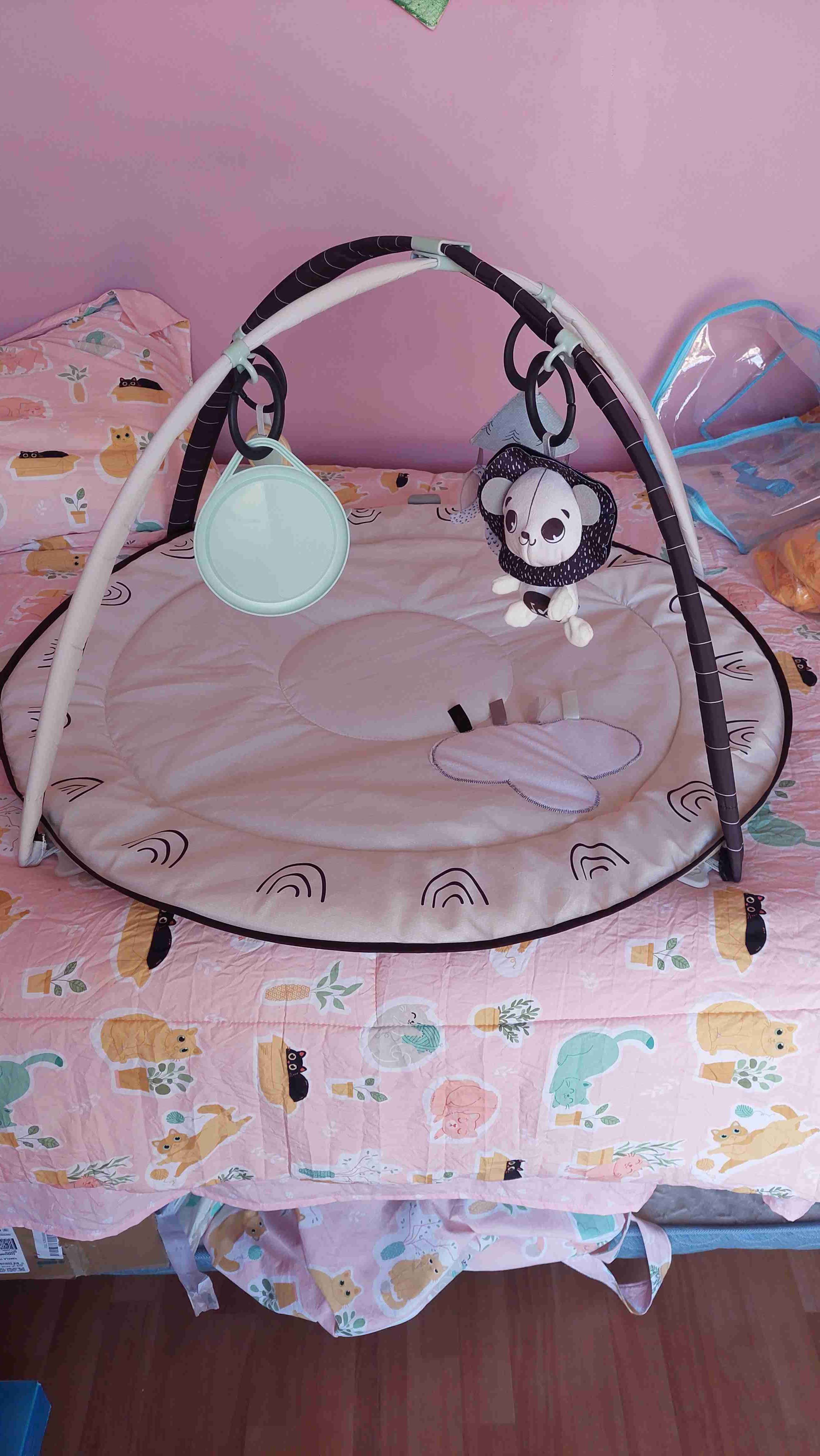 Gimnasio de bebé con juguetes - miniatura 3