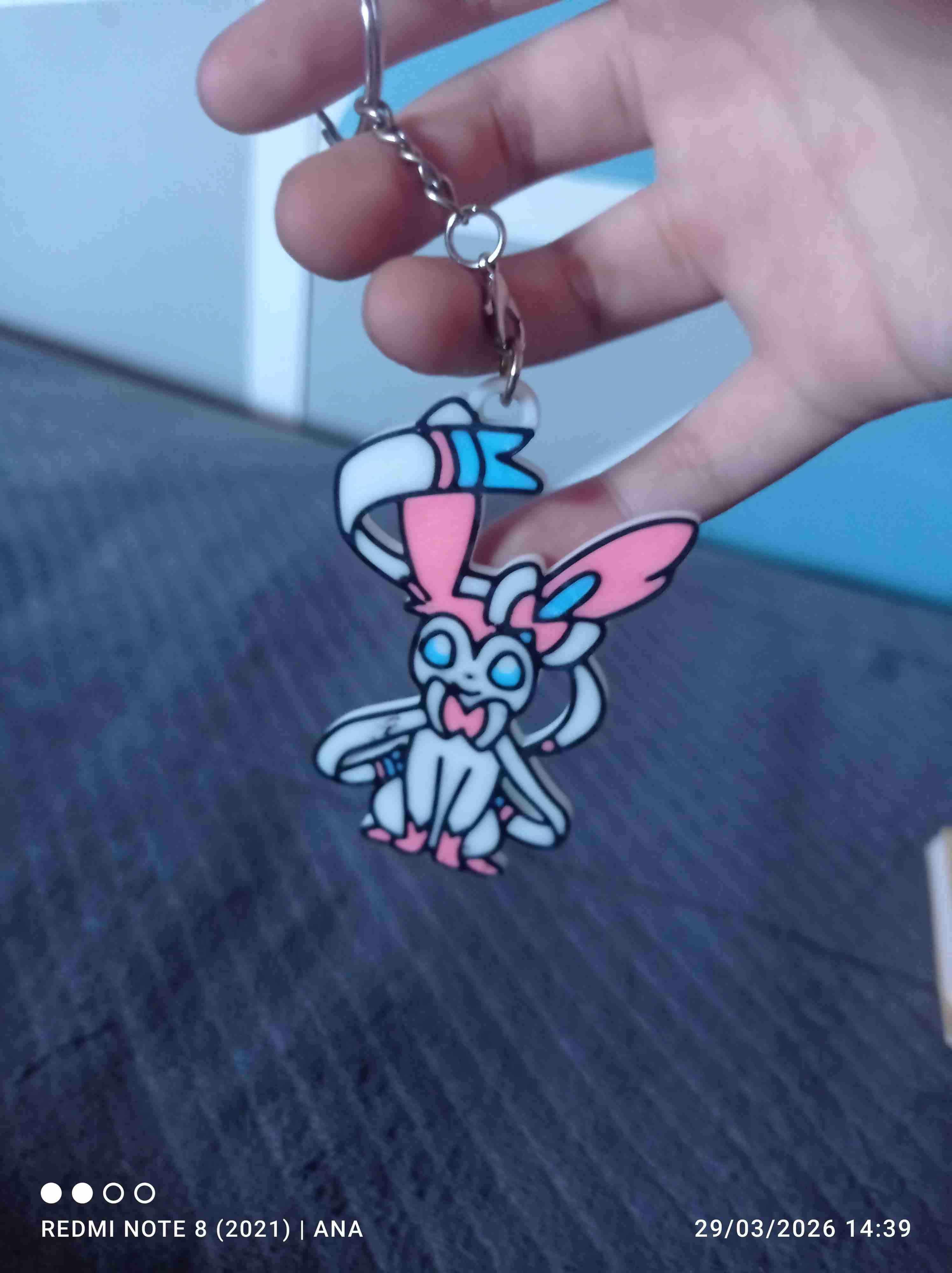 Llavero de sylveon - miniatura 3