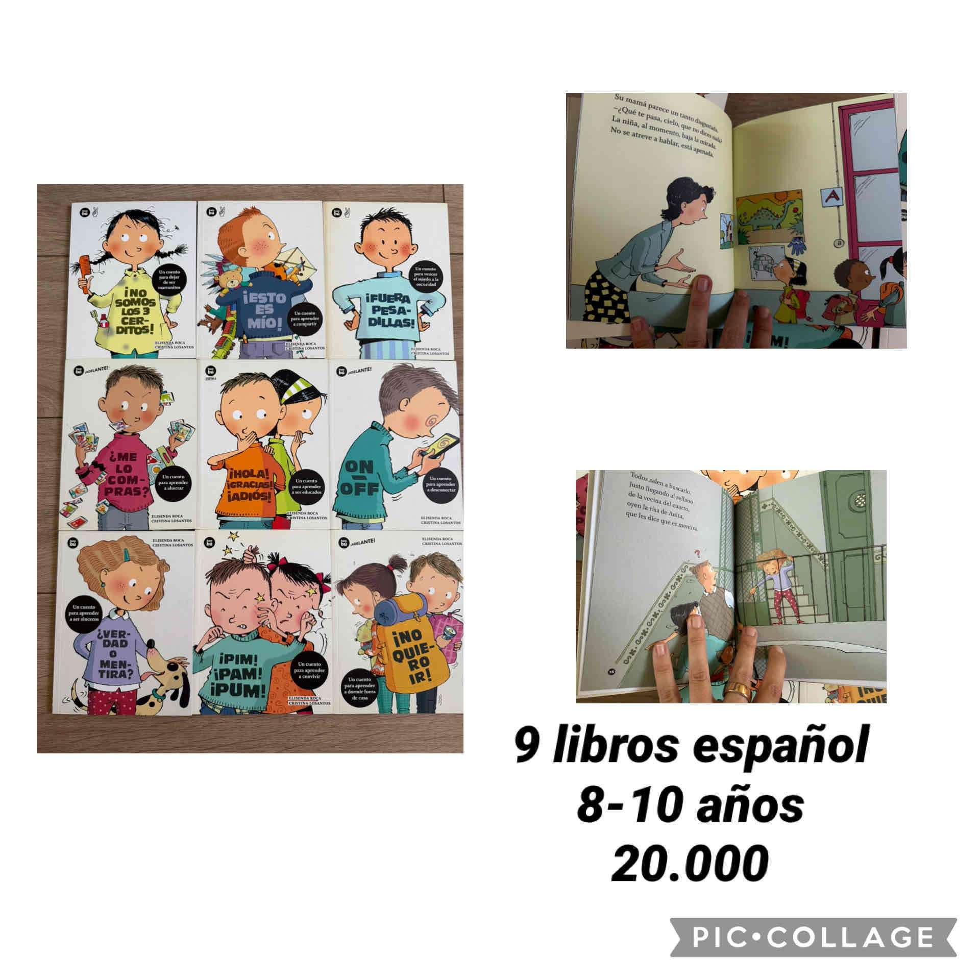 Colección 9 libros infantiles