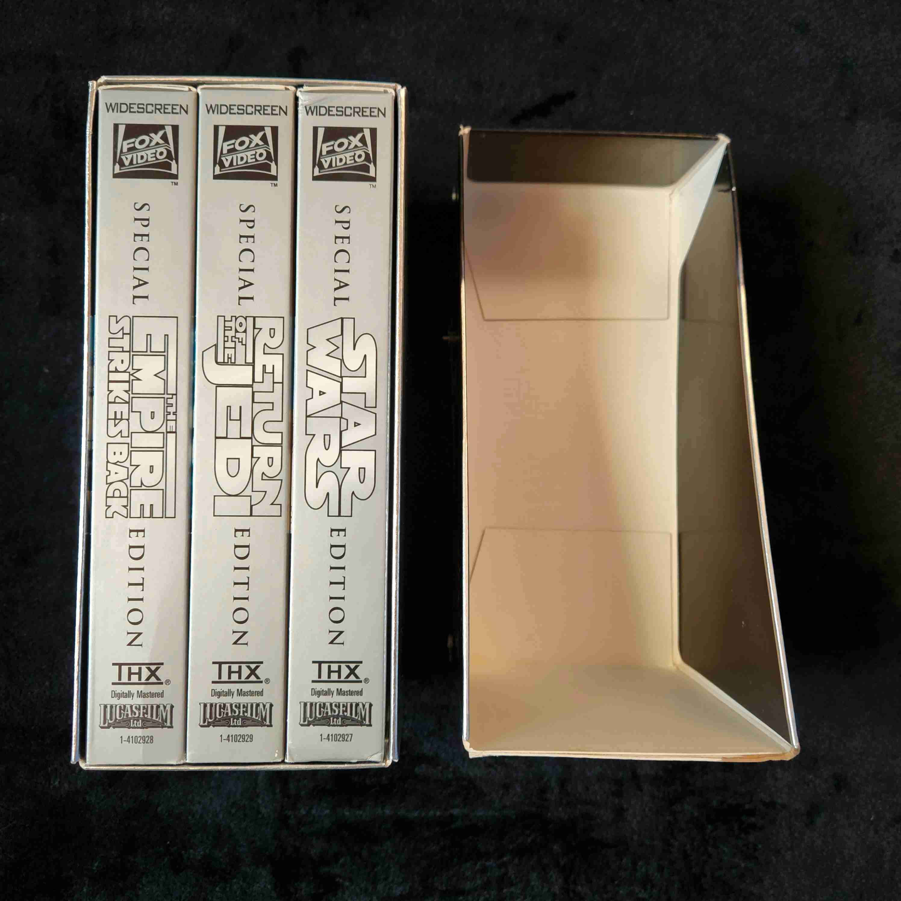 Trilogía Star Wars Edición Especial VHS, plateada - miniatura 3