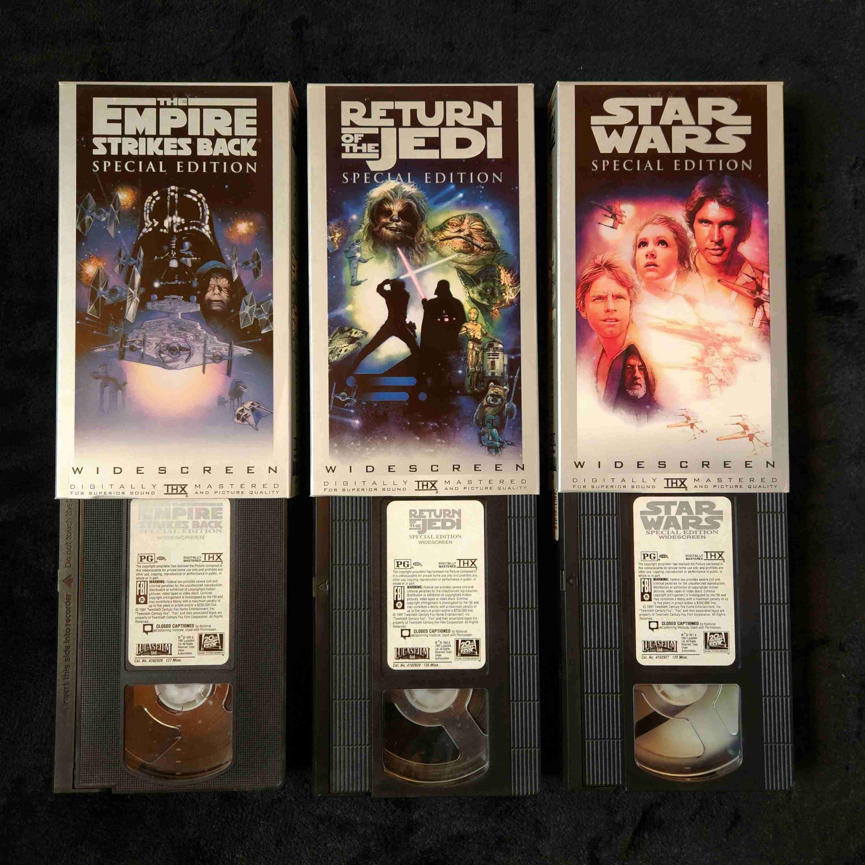 Trilogía Star Wars Edición Especial VHS, plateada - miniatura 5