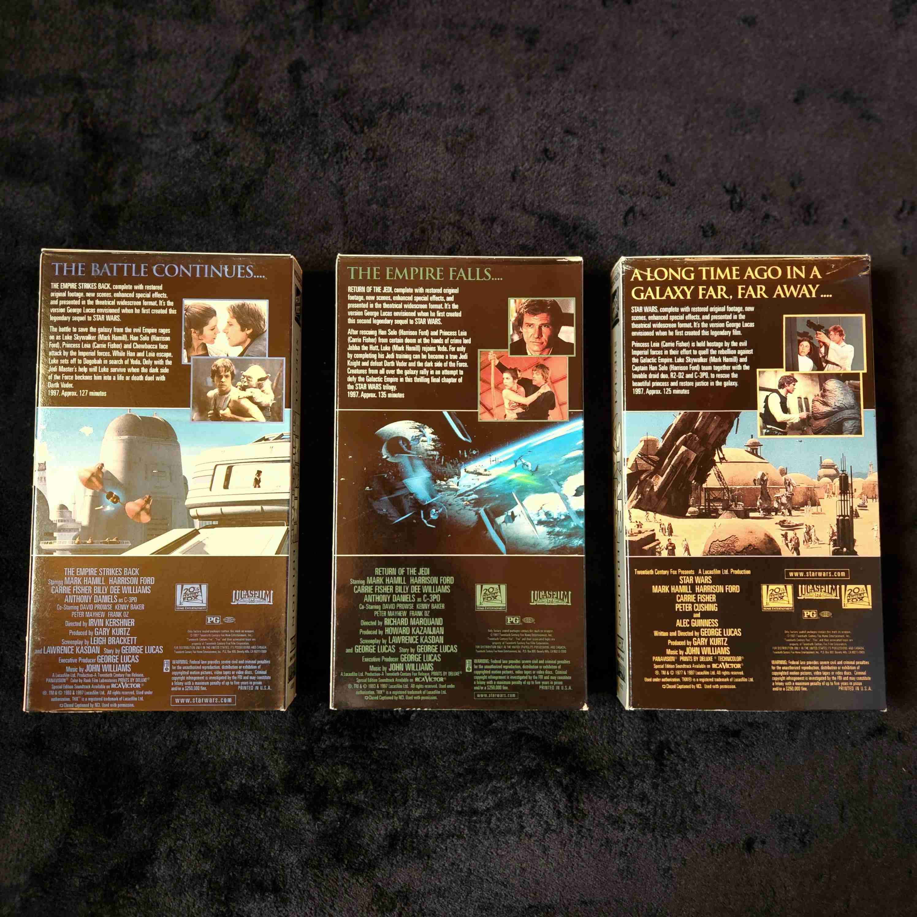Trilogía Star Wars Edición Especial VHS, plateada - miniatura 6