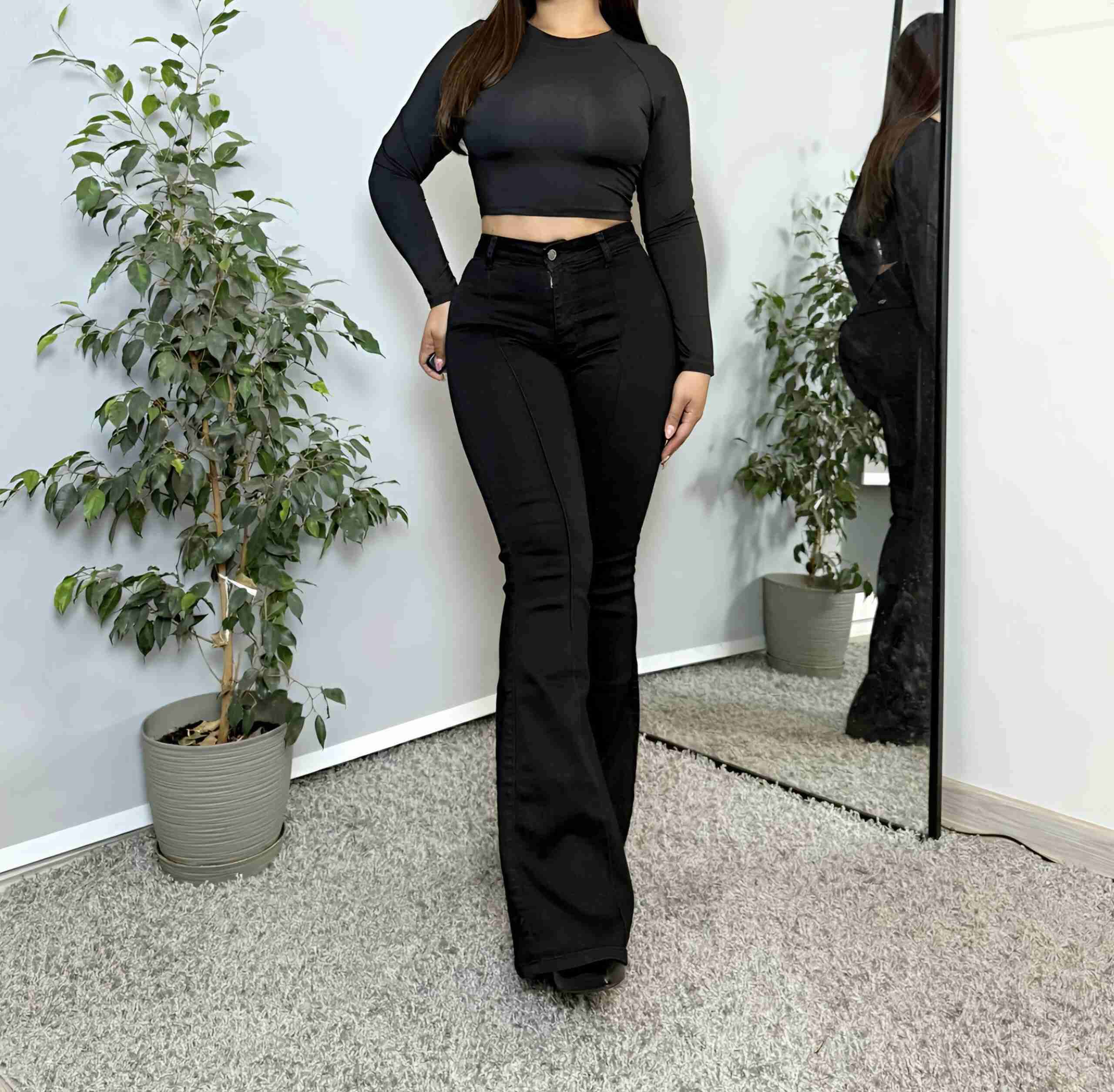 Jeans Menina Flare Push Up Elasticados!😍 - miniatura 3