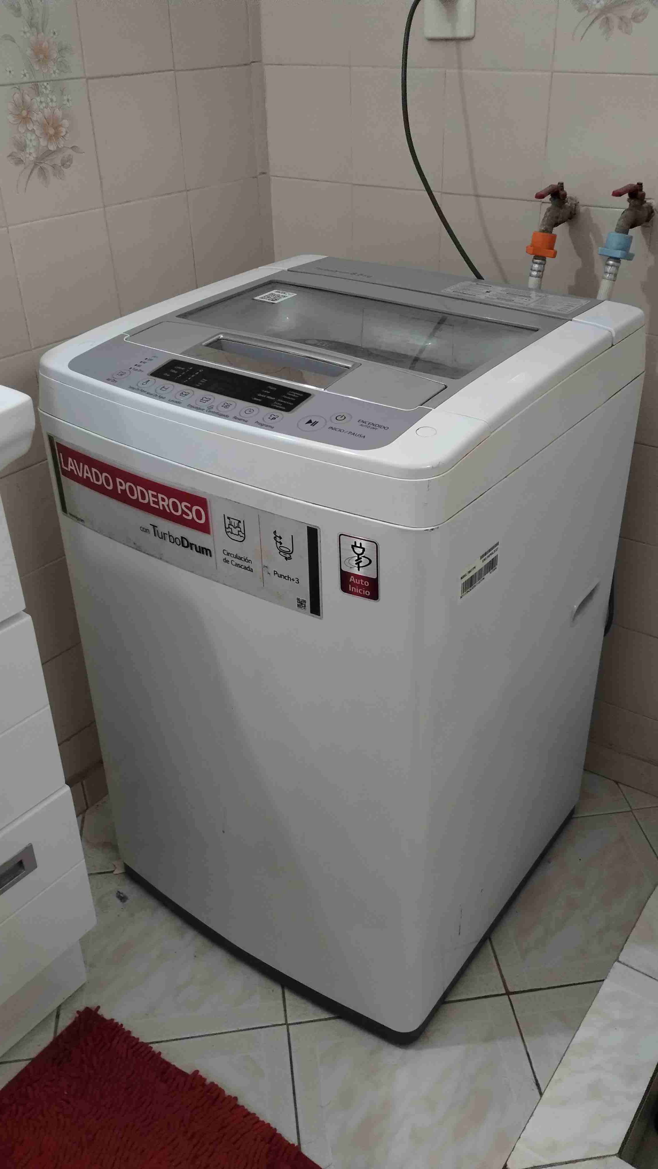 Lavadora carga superior TurboDrum