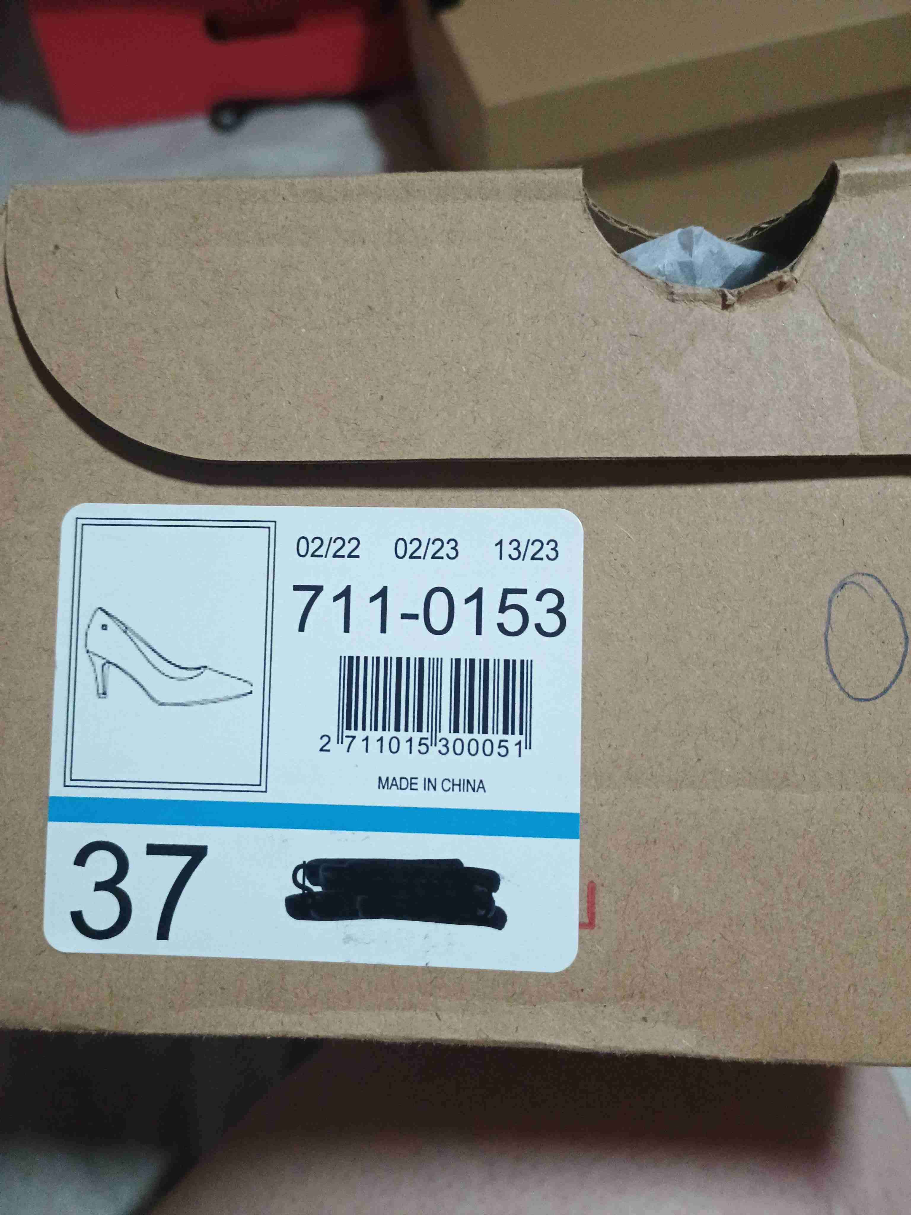 Zapatos de taco nude Bata - miniatura 4