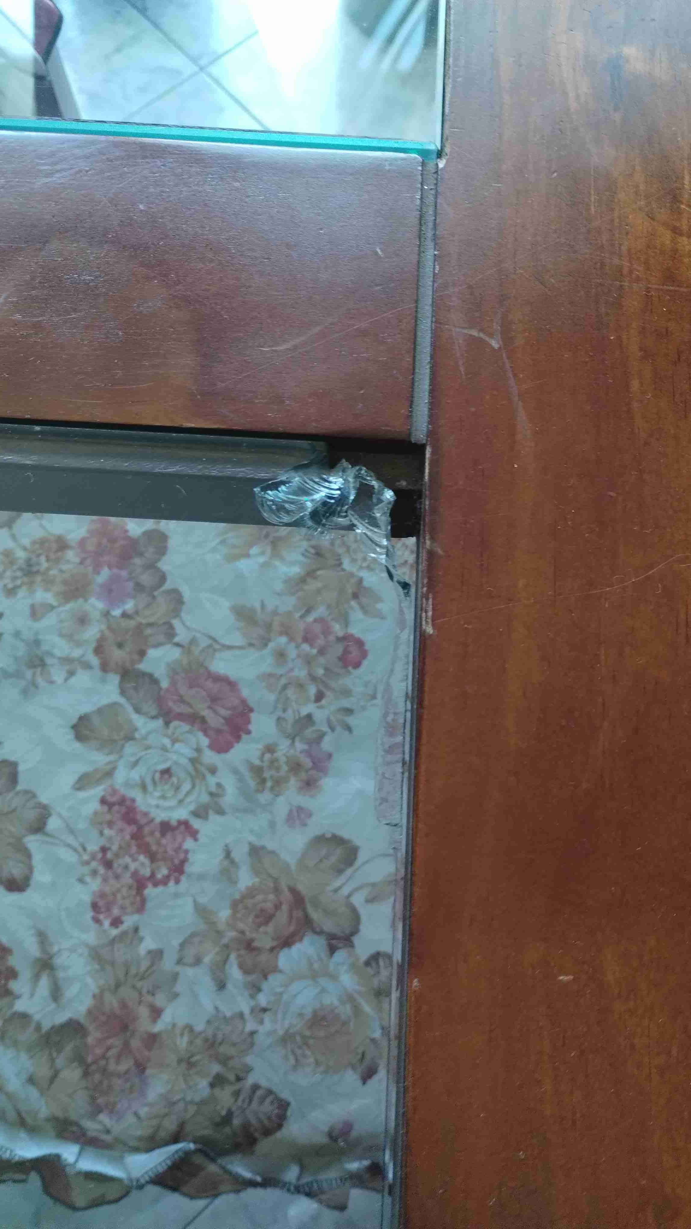 Juego de comedor con vidrio - miniatura 2