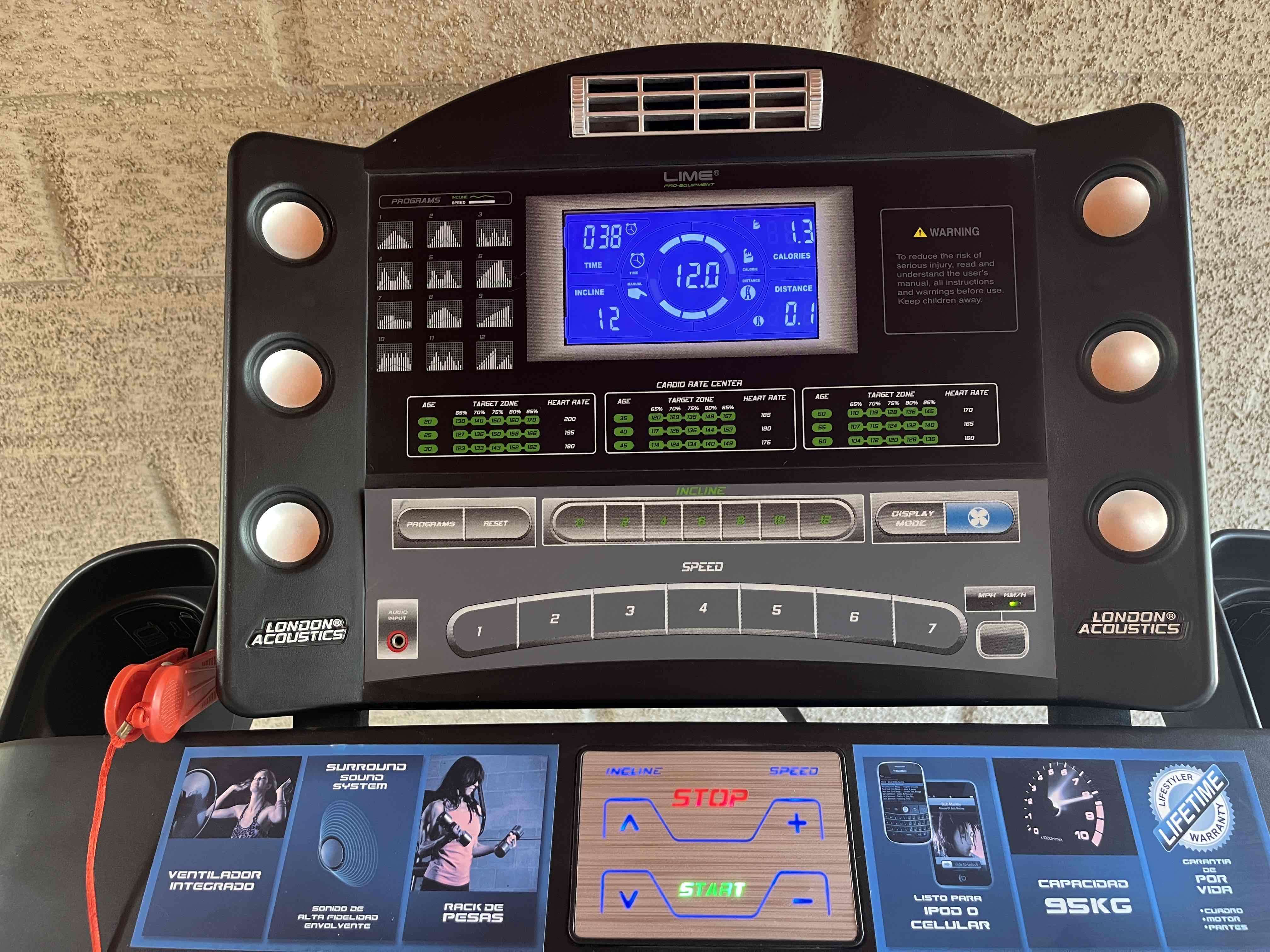 Se vende trotadora eléctrica marca LIME Pro Equipm - miniatura 2