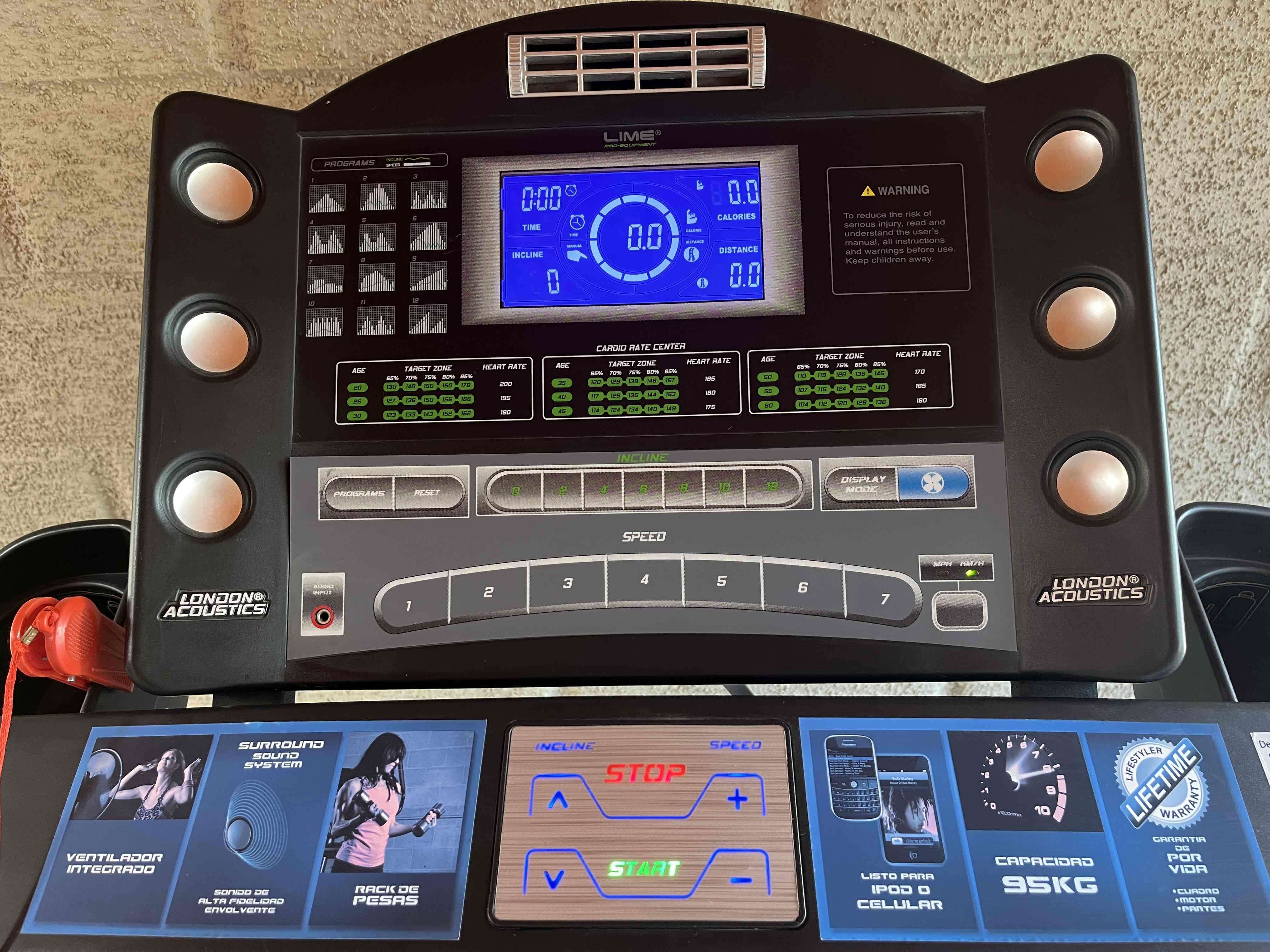 Se vende trotadora eléctrica marca LIME Pro Equipm - miniatura 4