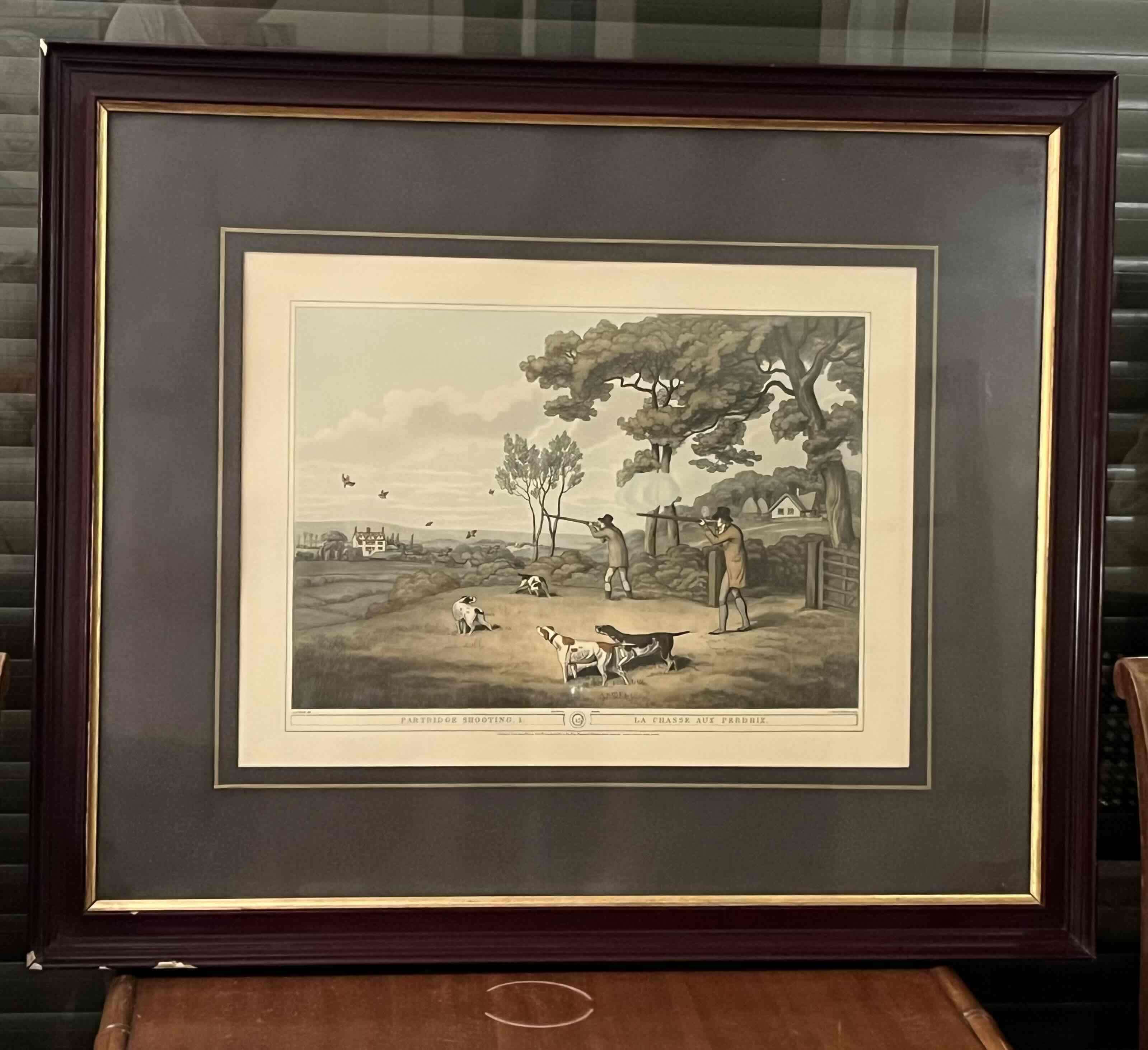 Grabado 'A la caza de la perdiz' - miniatura 5