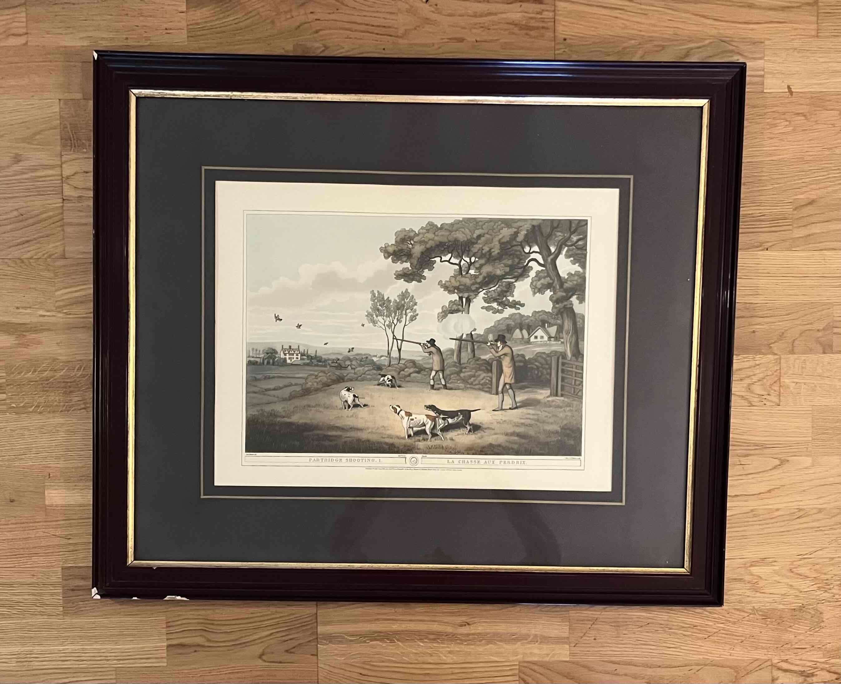 Grabado 'A la caza de la perdiz' - miniatura 6