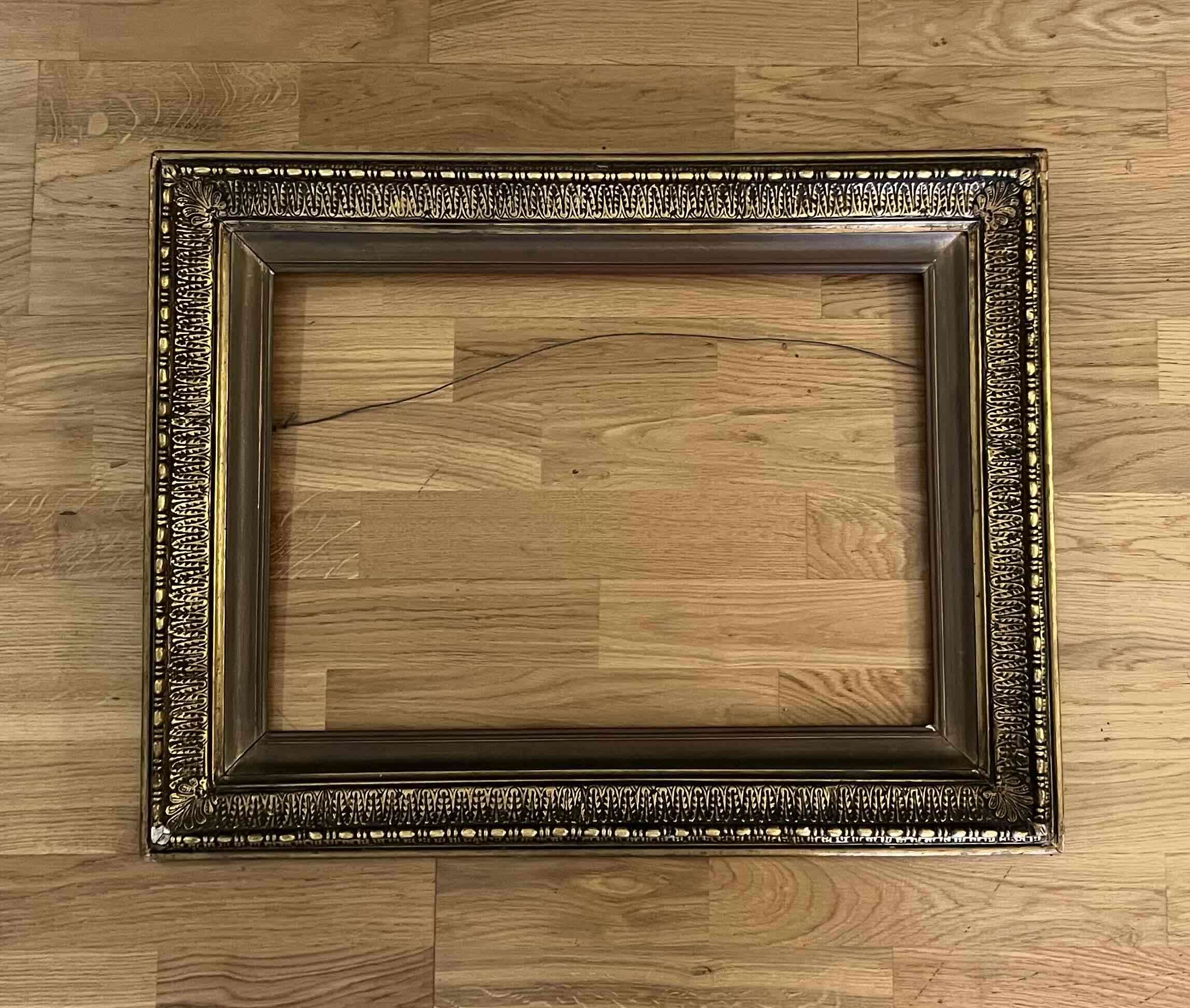 Marco antiguo dorado - miniatura 4