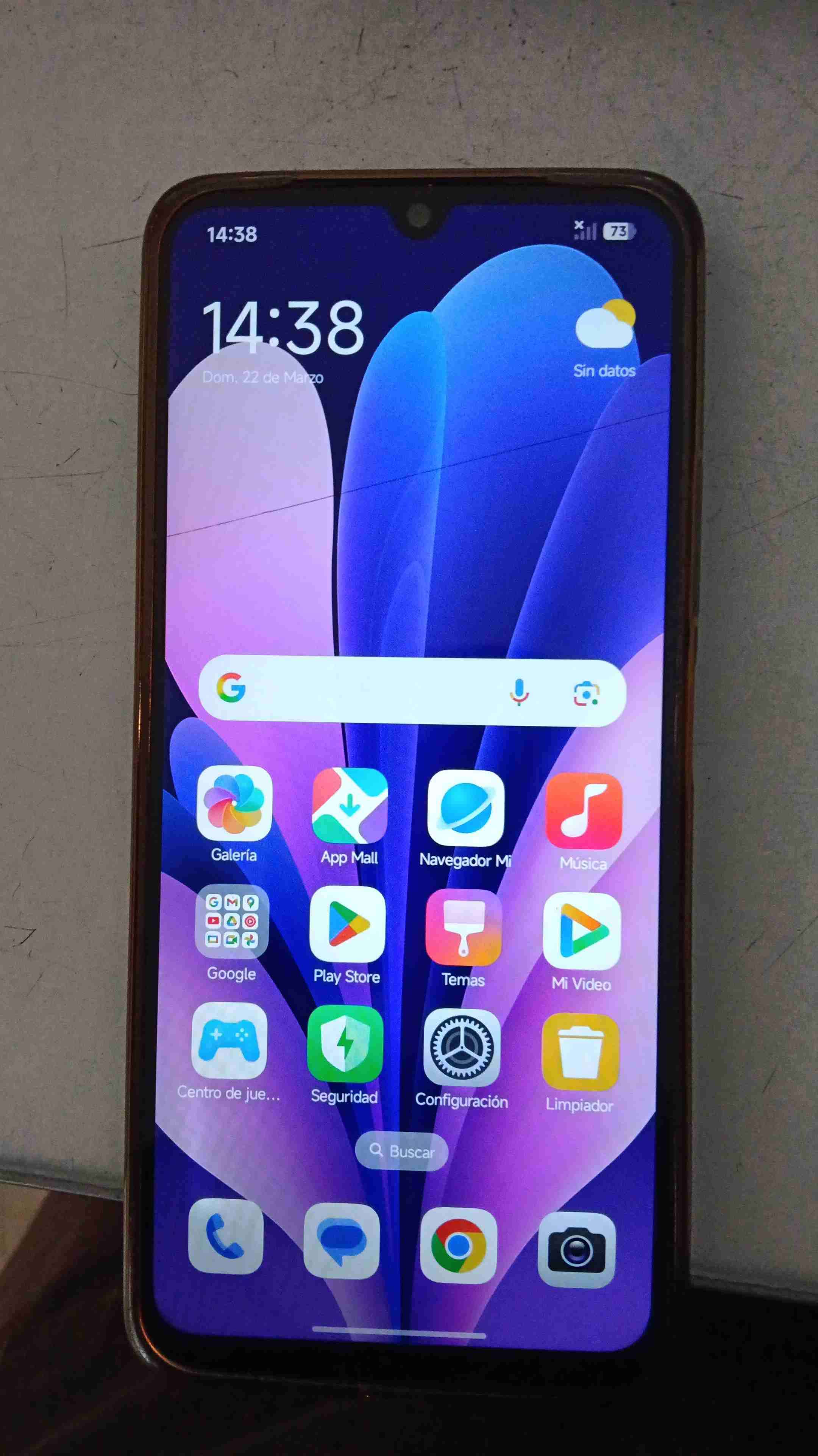 Celular Redmi 14C 50MP azul - miniatura 2