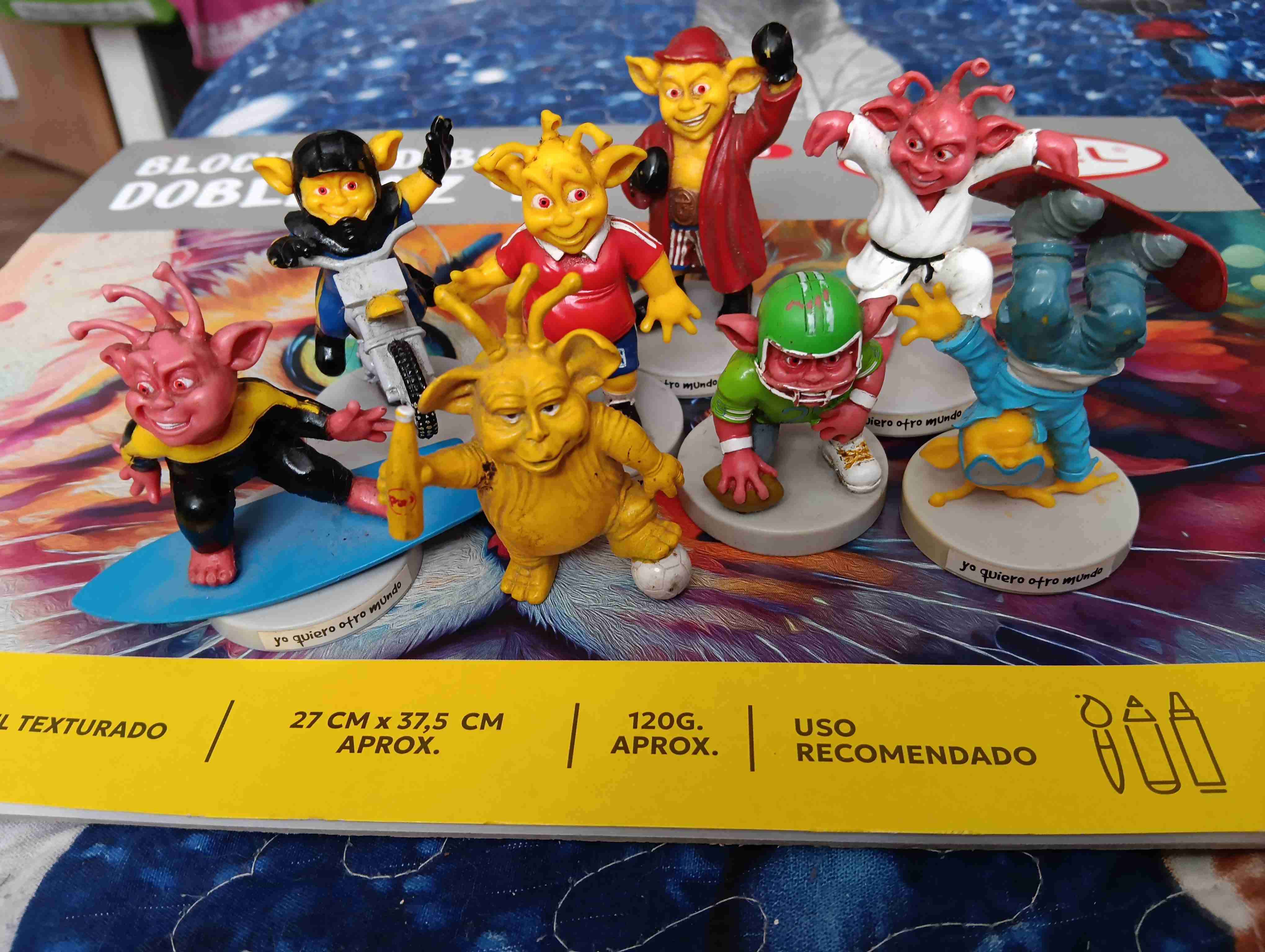 Set de Figuras de colección bilz y pap