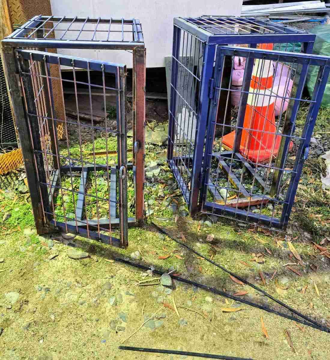 Jaula metálica para cilindros de gas 15kg - miniatura 6