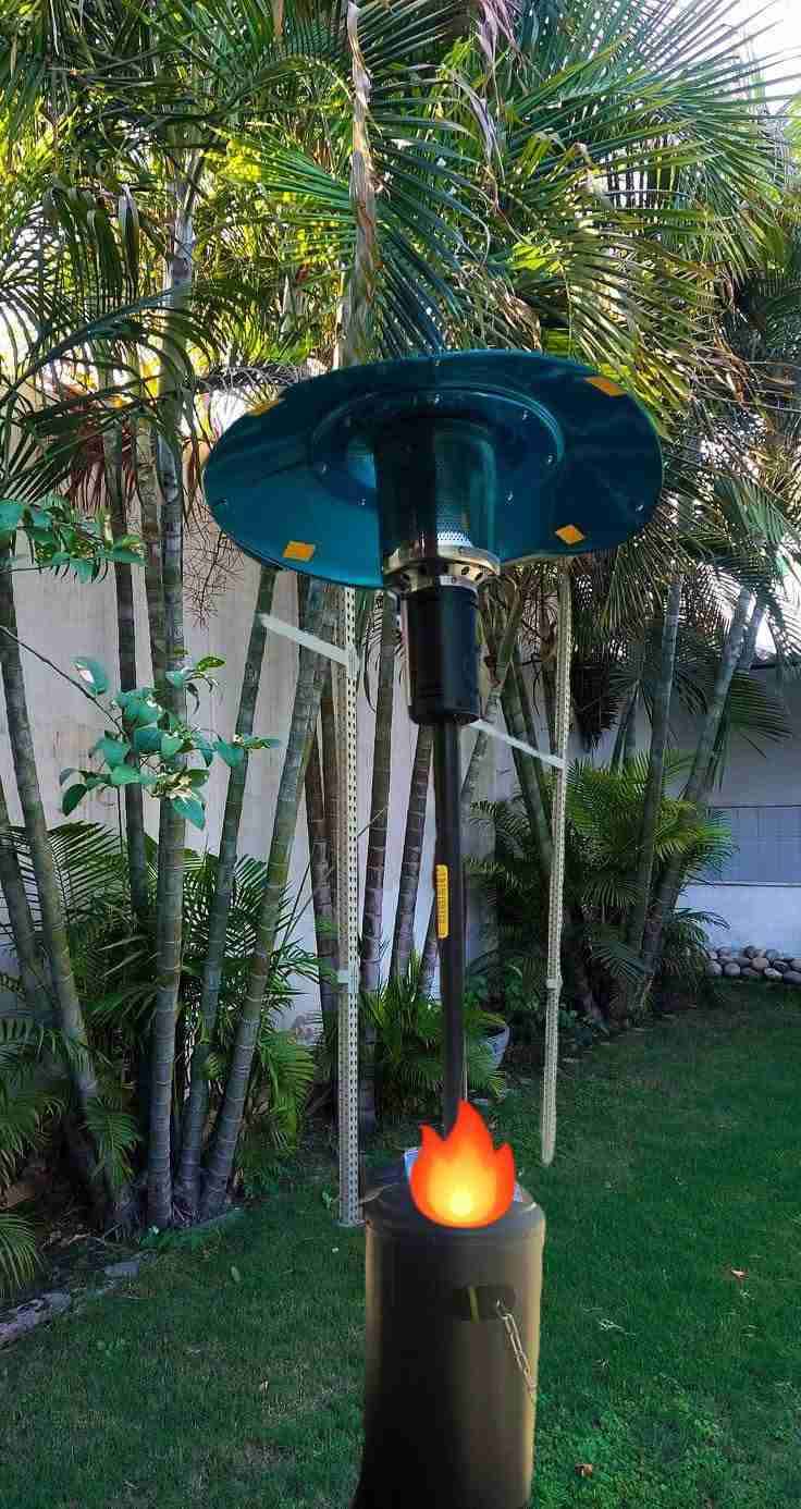 Calefactor exterior a gas 11 kg - miniatura 3