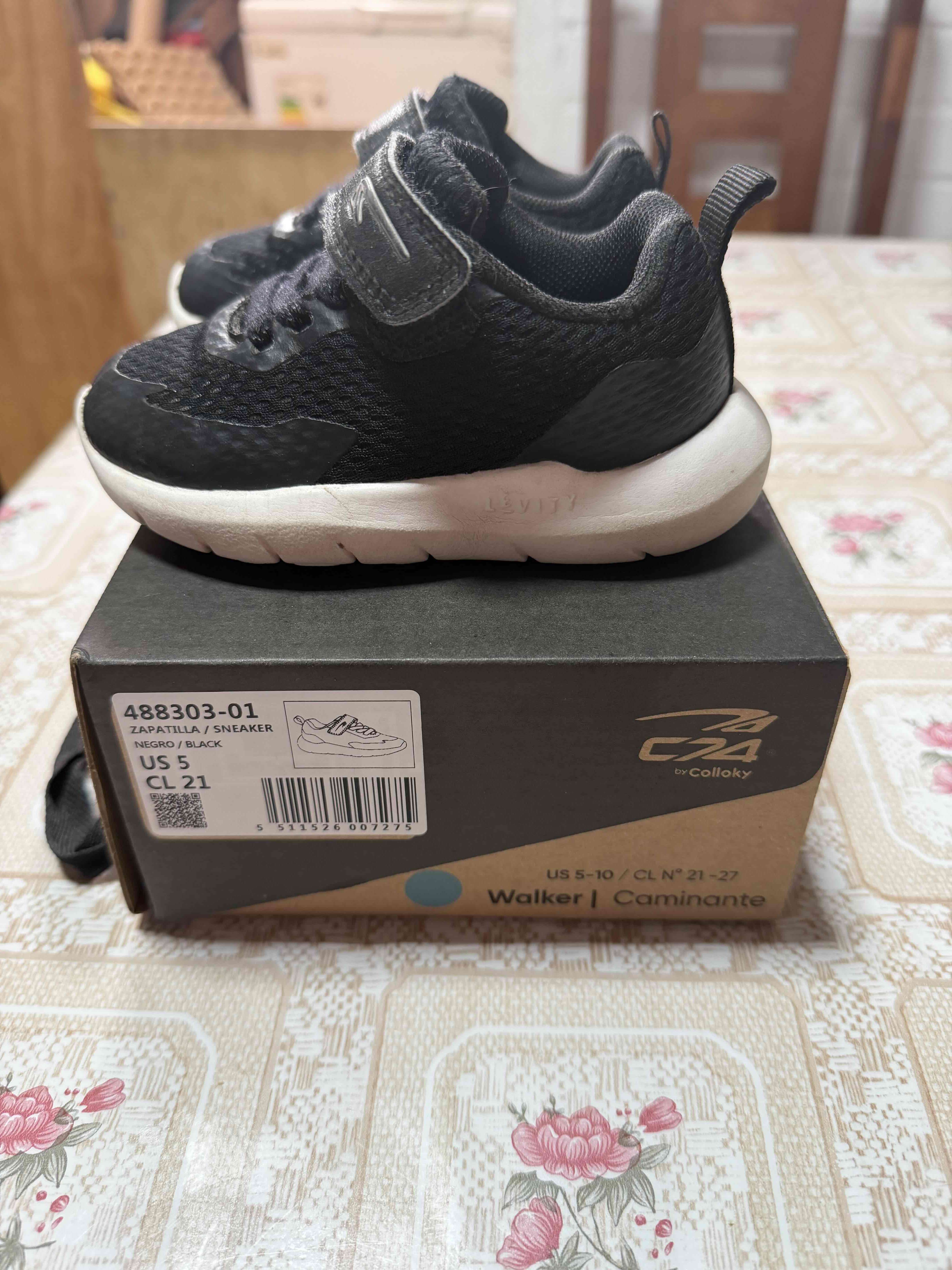 Zapatillas deportivas negras para niño - miniatura 3