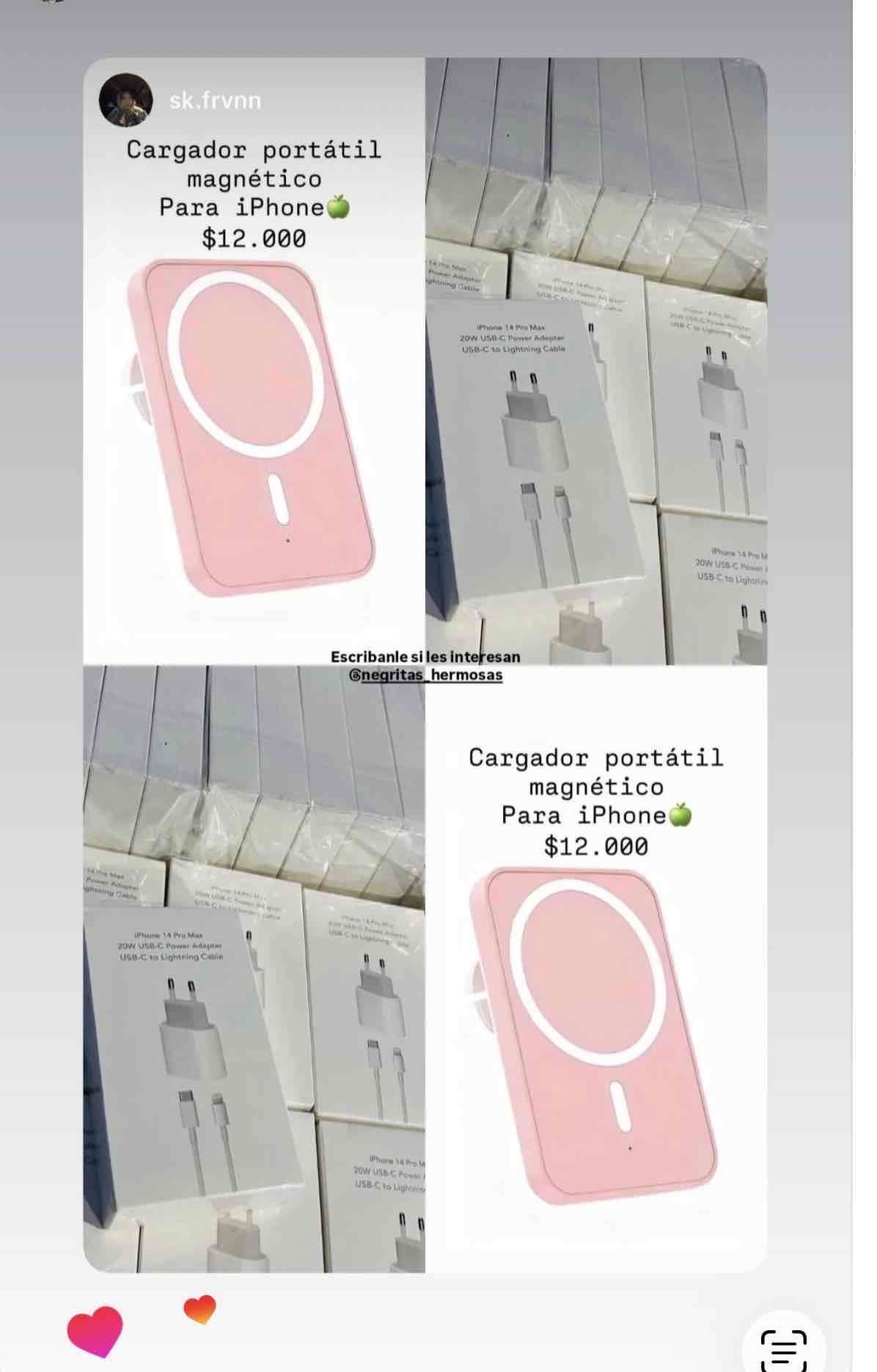 Cargador magnético portátil para iPhone - miniatura 2