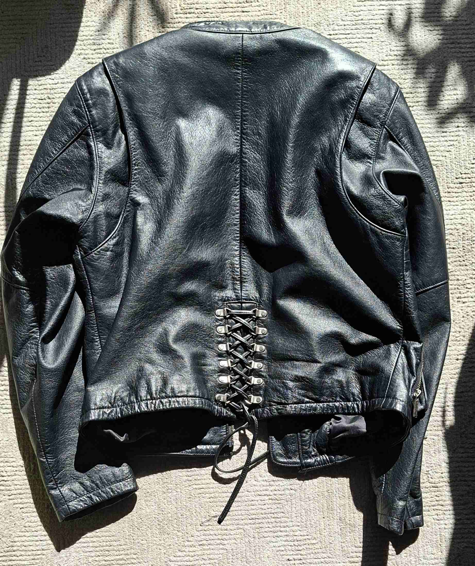 Chaqueta de cuero negra Harley-Davidson - miniatura 2