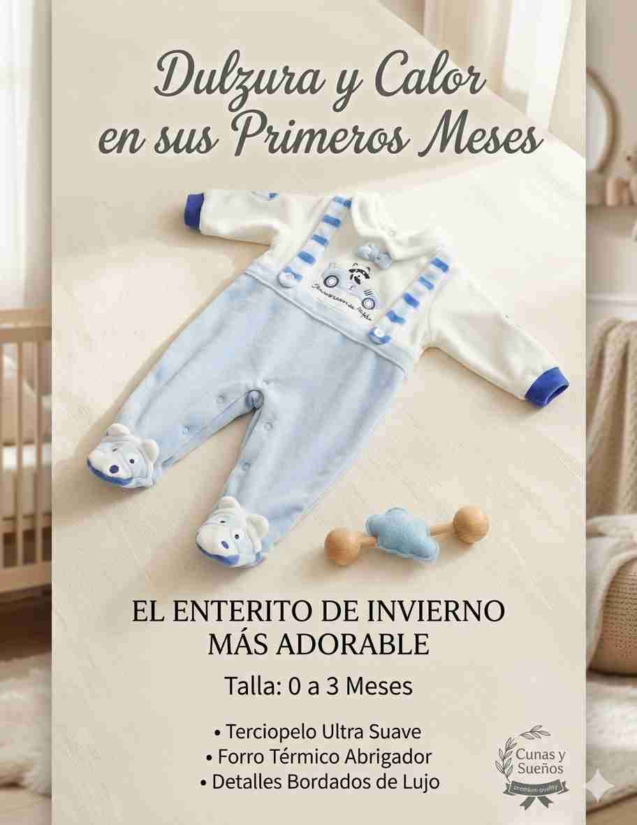 Enterito de invierno para bebé