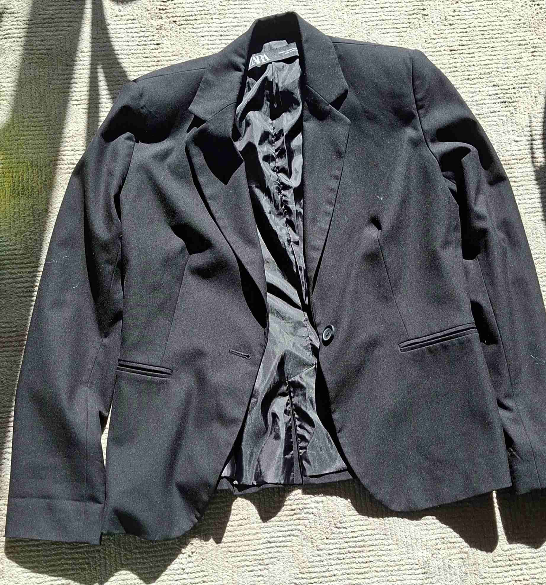 Blazer negro elegante