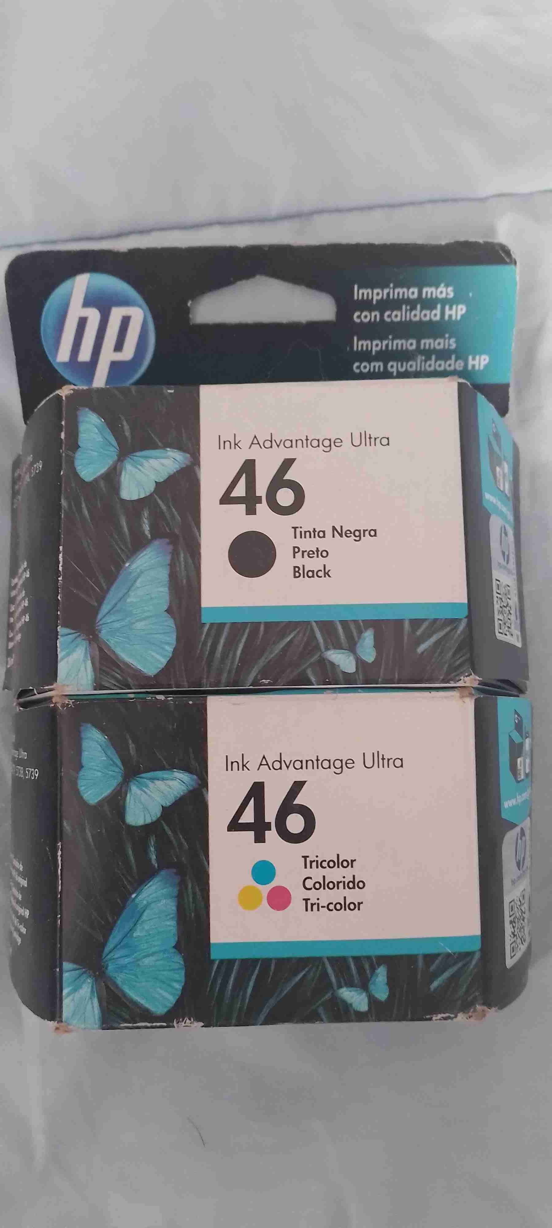 Pack Duo de tintas negro y color