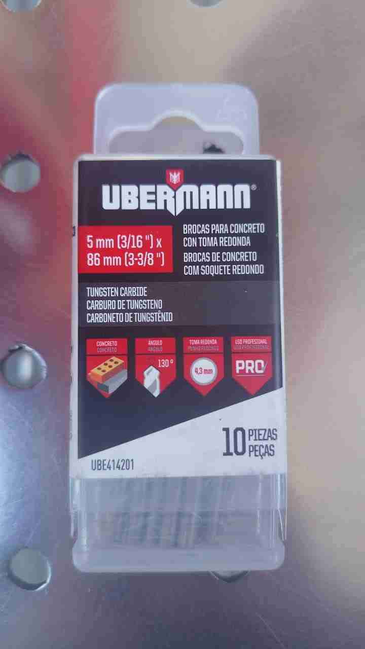 Brocas para concreto 10 piezas