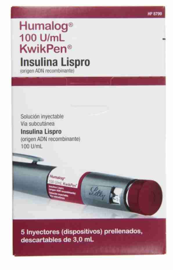 Inyecciones Insulina Humalog