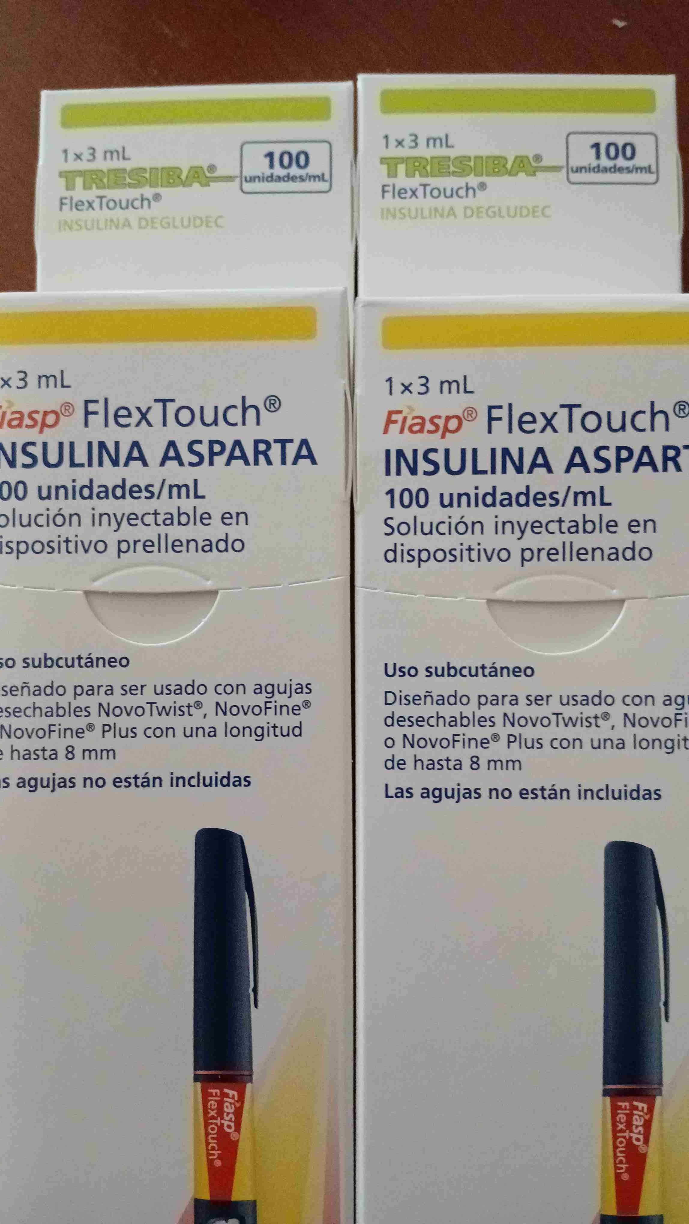 Insulina asparta. Fiasp touch