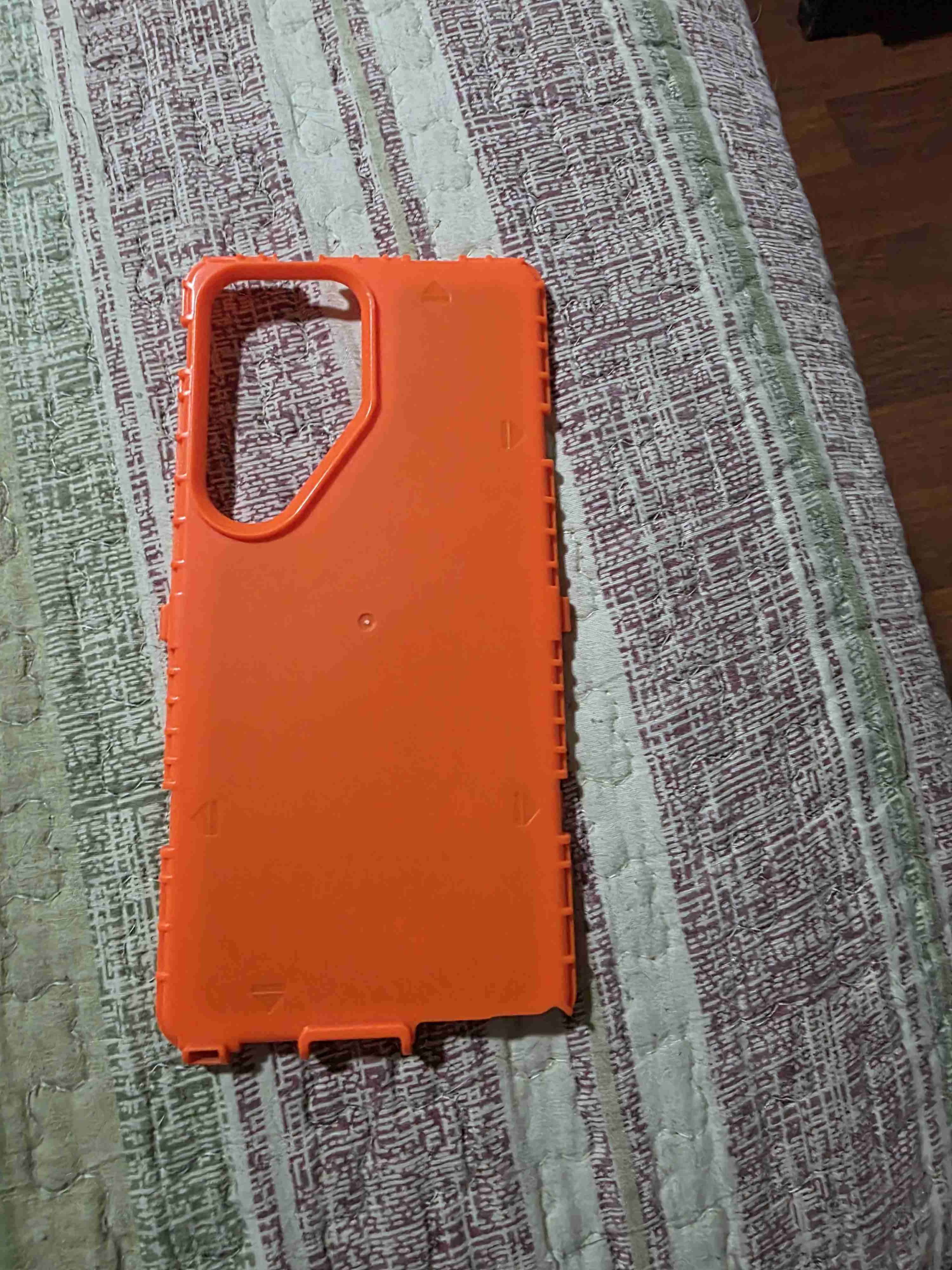 Carcasa plástica roja para celular - miniatura 3