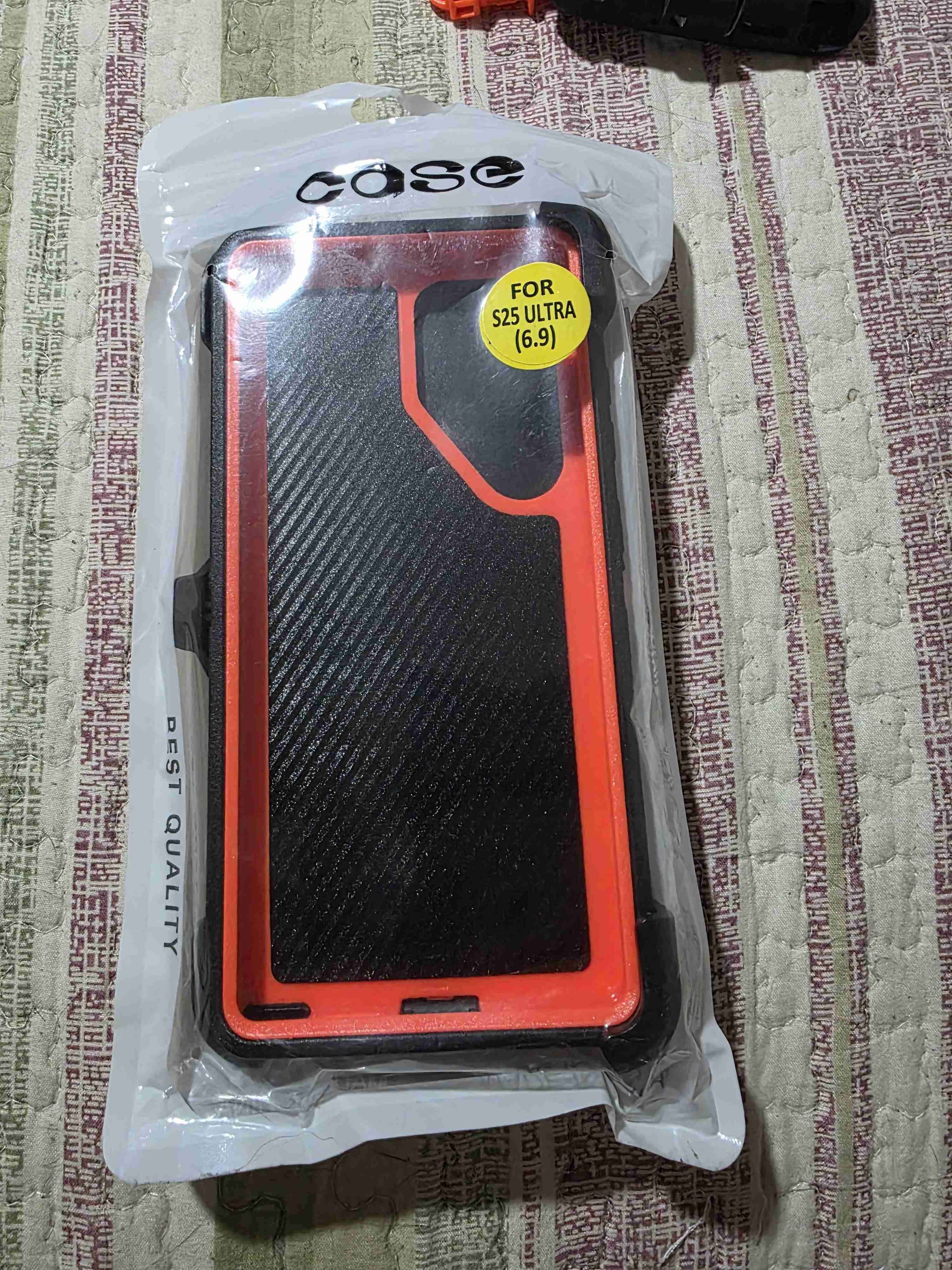 Carcasa plástica roja para celular - miniatura 4