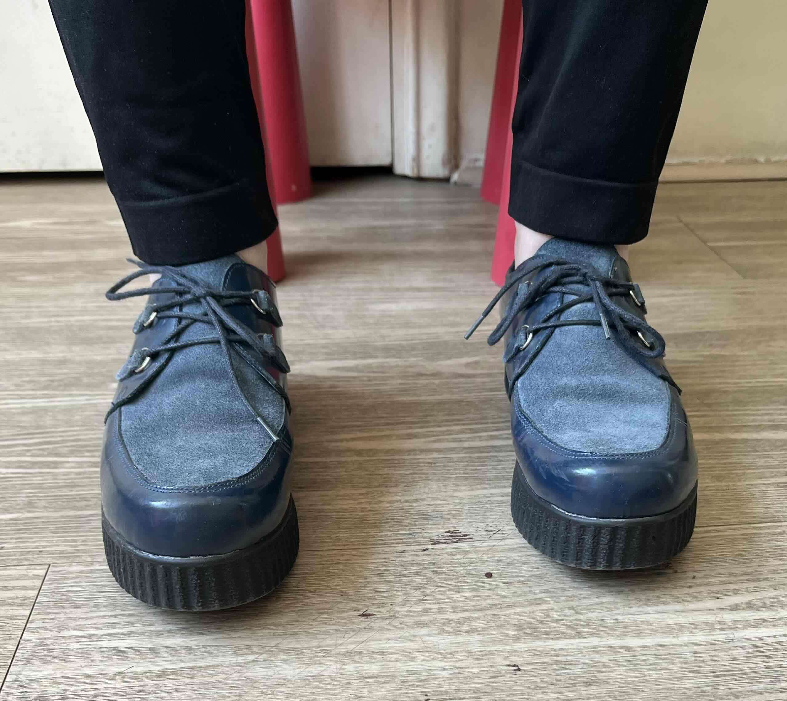 Zapatillas de gamuza azules - miniatura 6