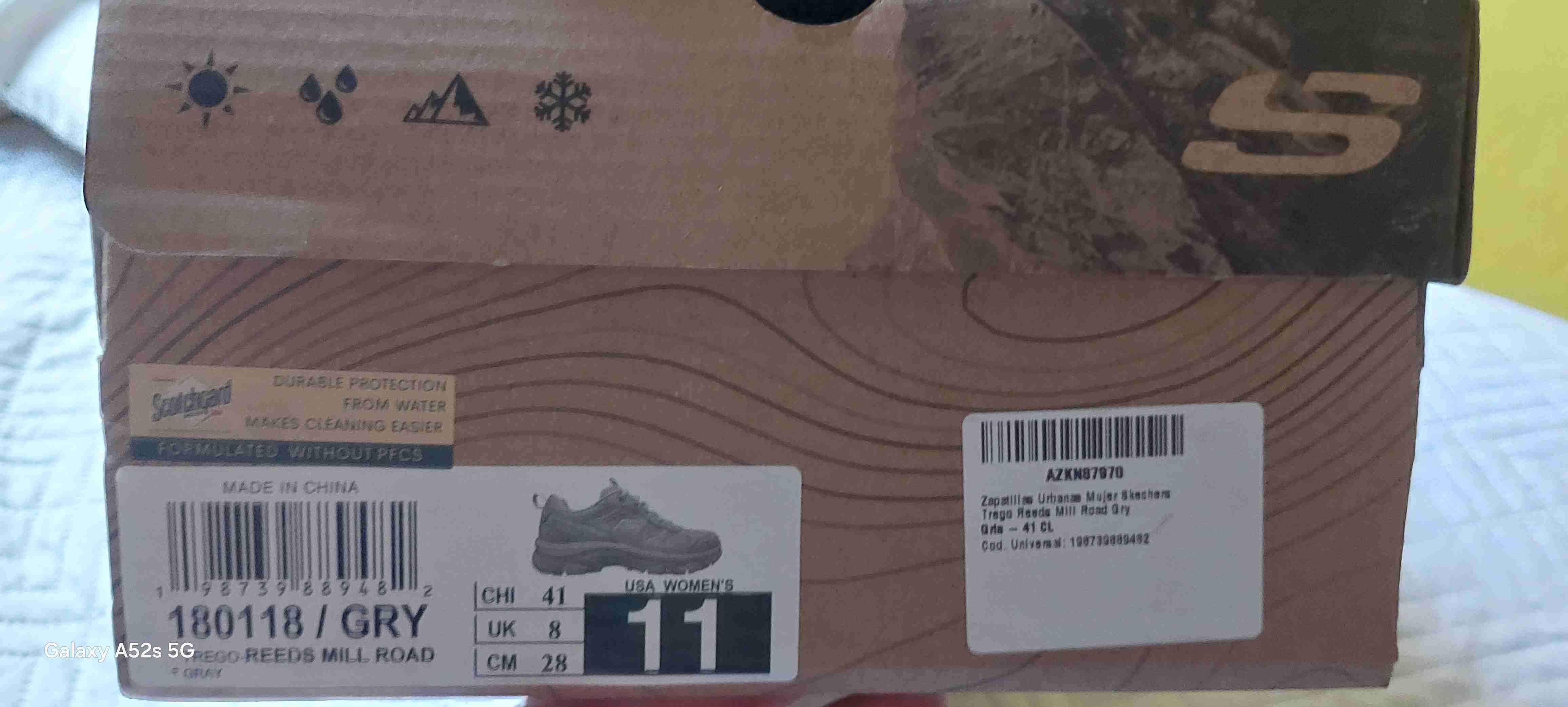 Zapatillas Skechers gris - miniatura 4