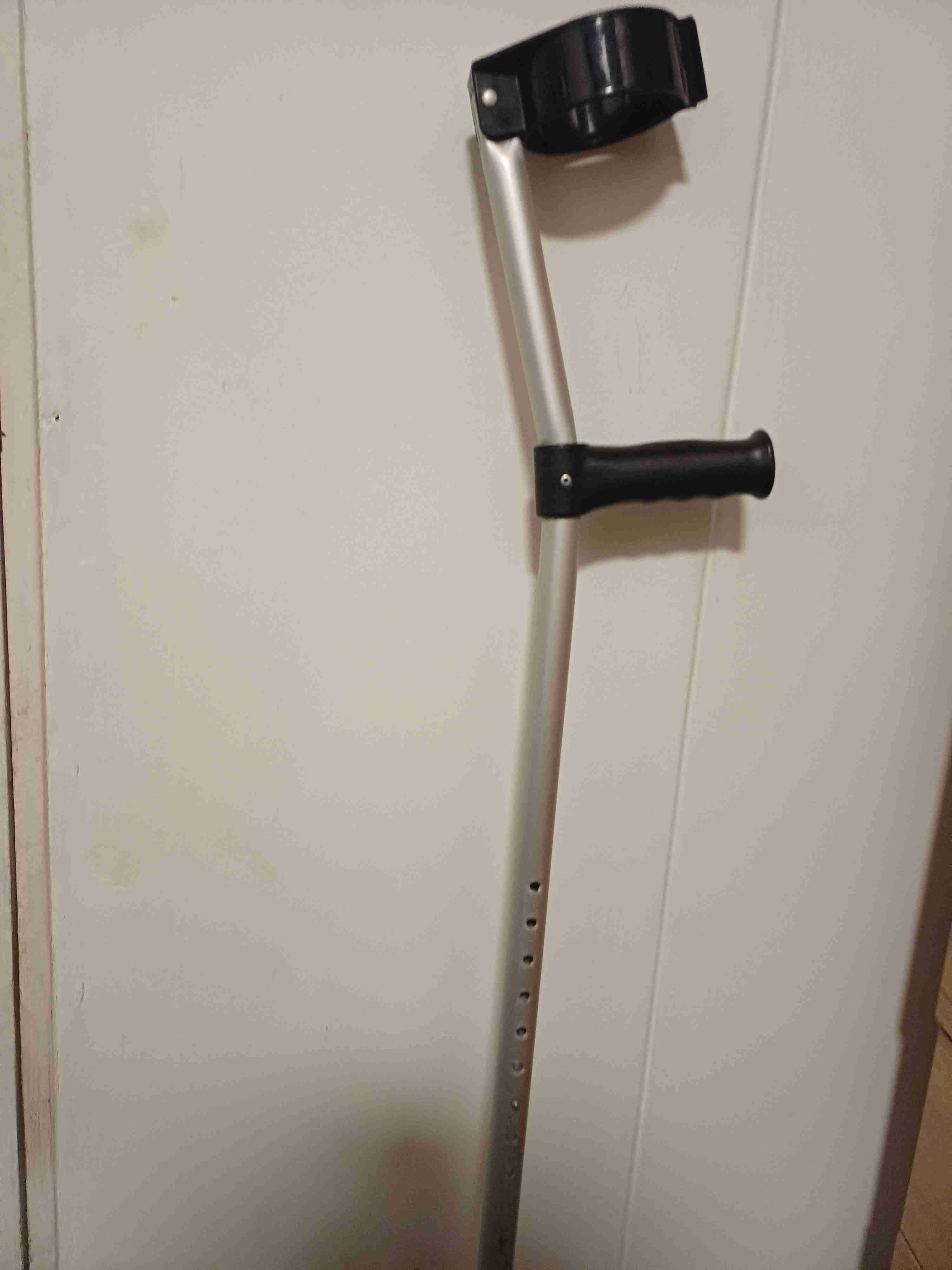 Muleta ortopédica ajustable