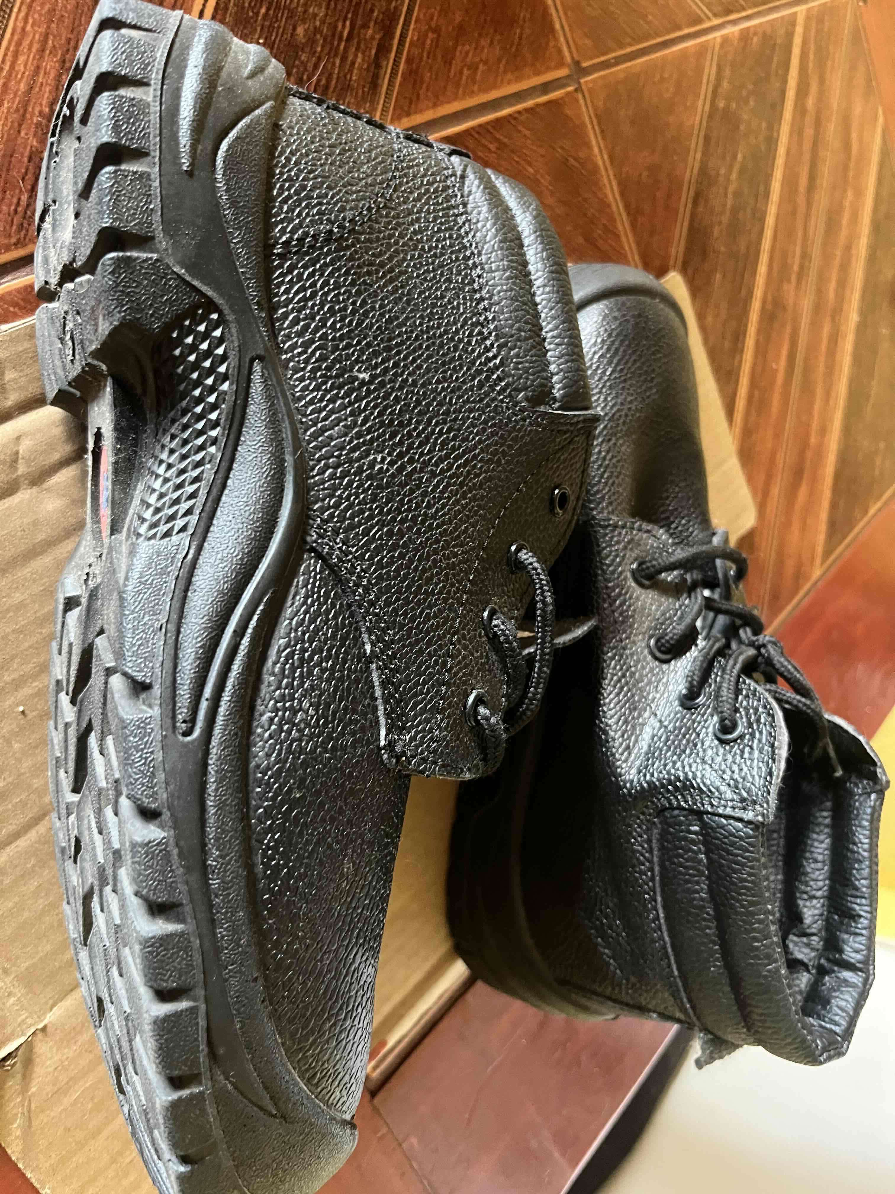 Bototos negros de cuero sintético - miniatura 4