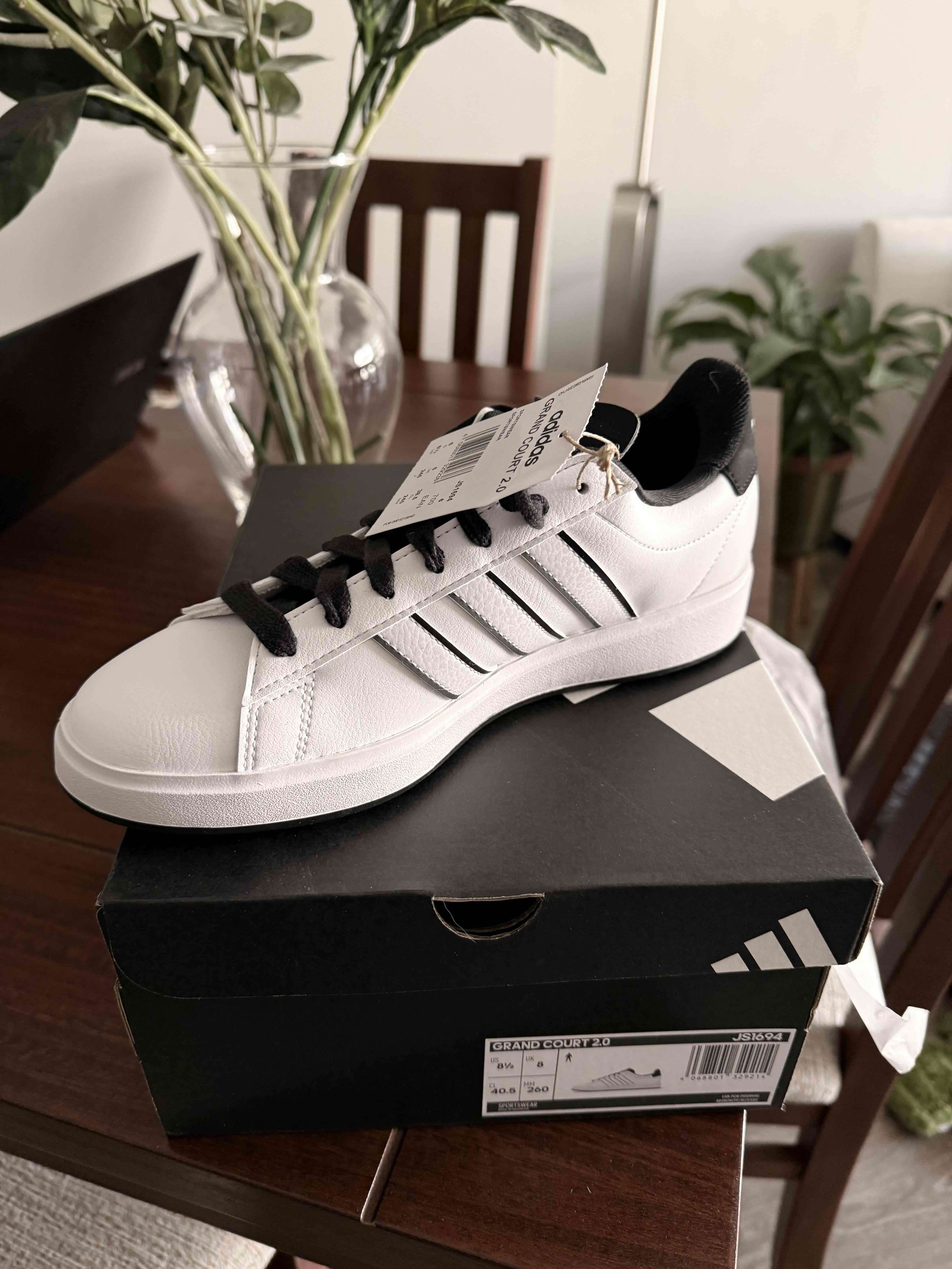 🔥 ZAPATILLAS ADIDAS GRAND COURT 2.0 NUEVAS CON CAJ