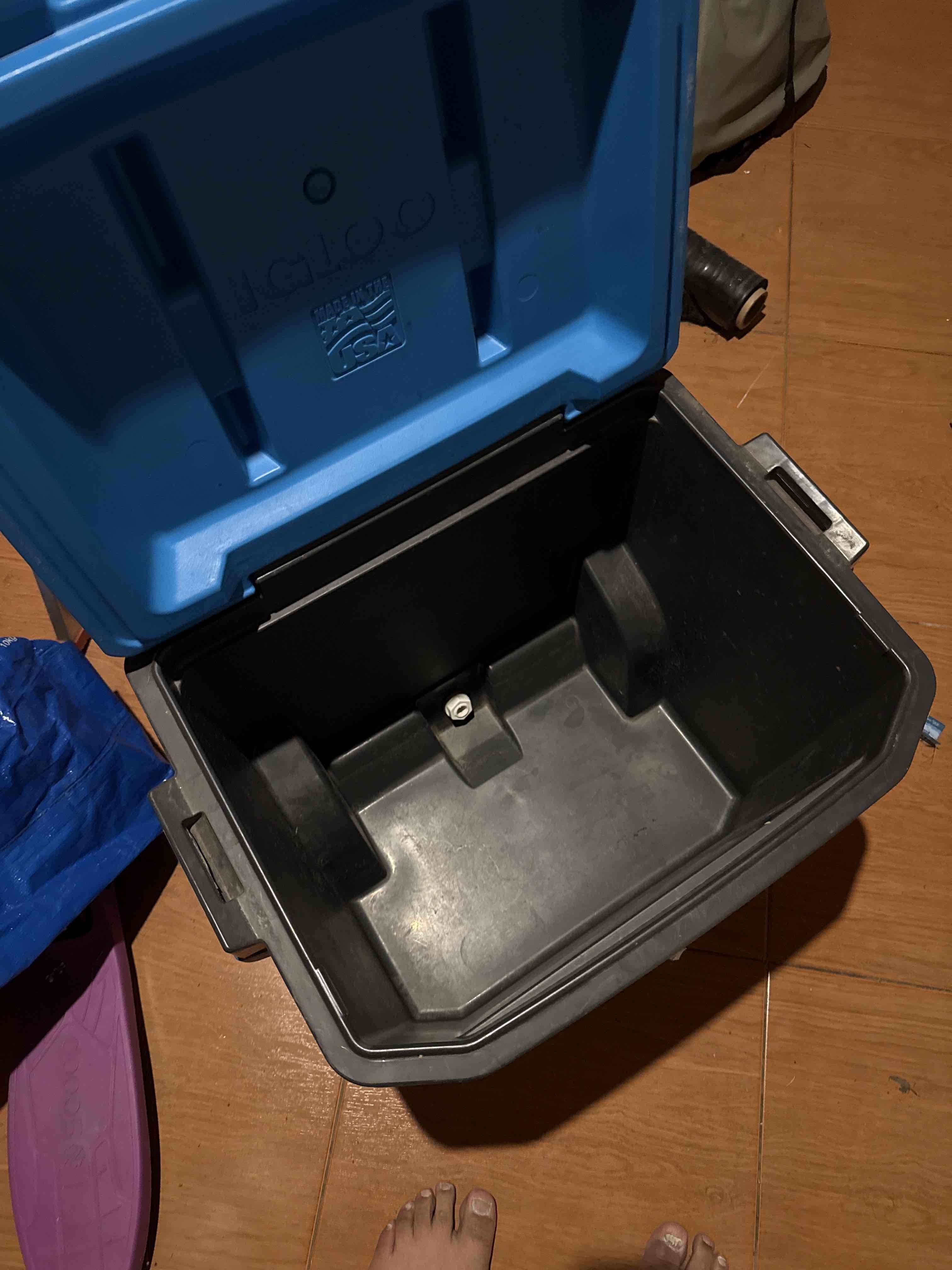 Cooler Igloo azul grande - miniatura 2