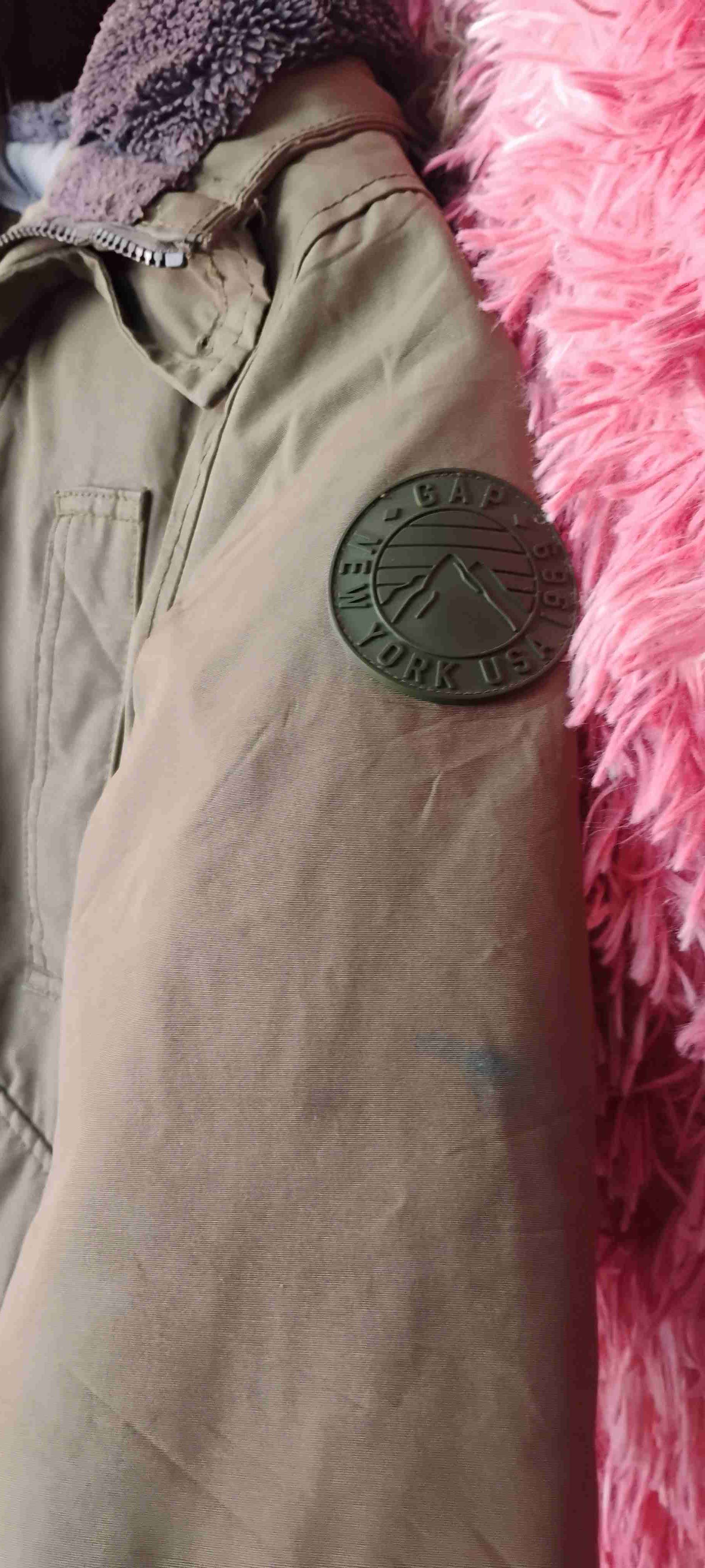 Chaqueta niños GAP Kids gris - miniatura 4