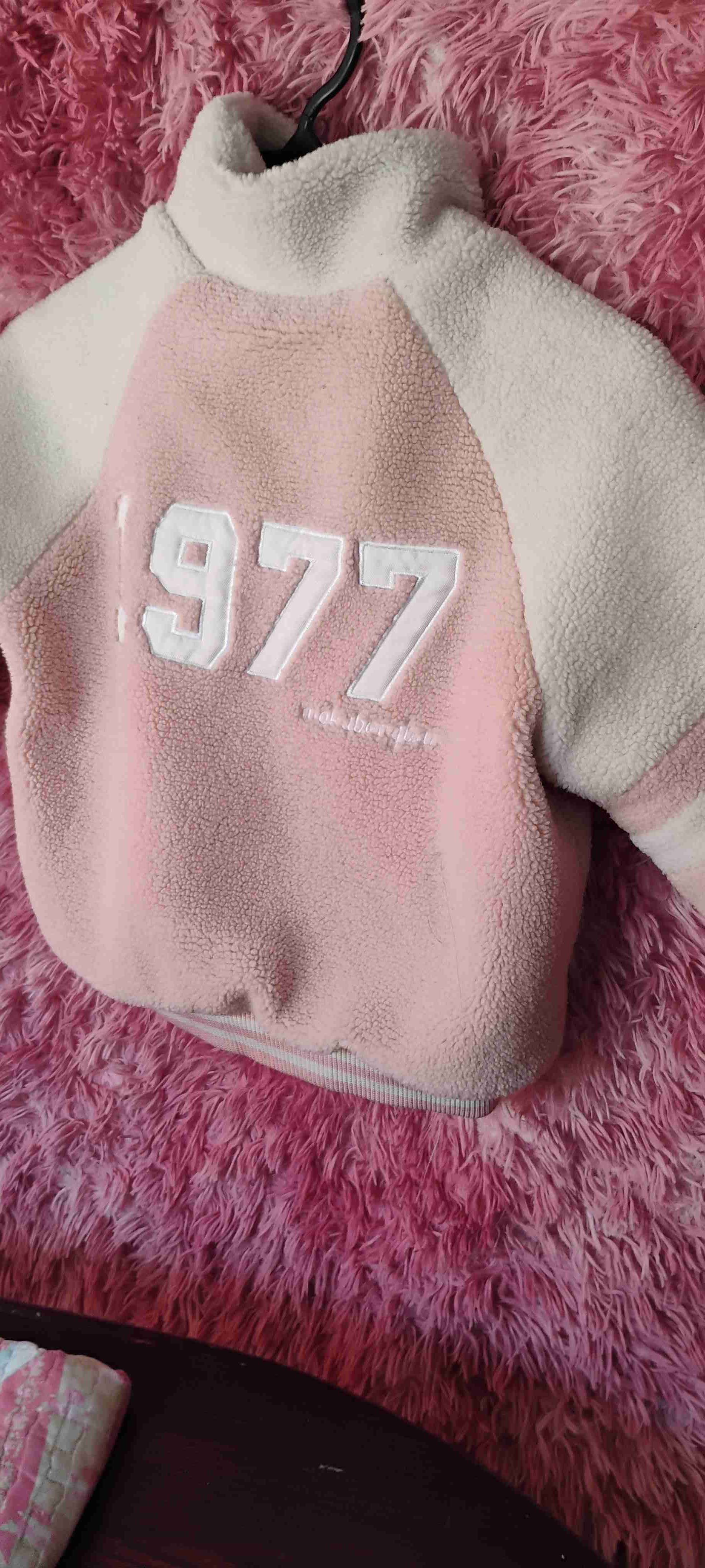 Chaqueta polar rosada infantil - miniatura 3