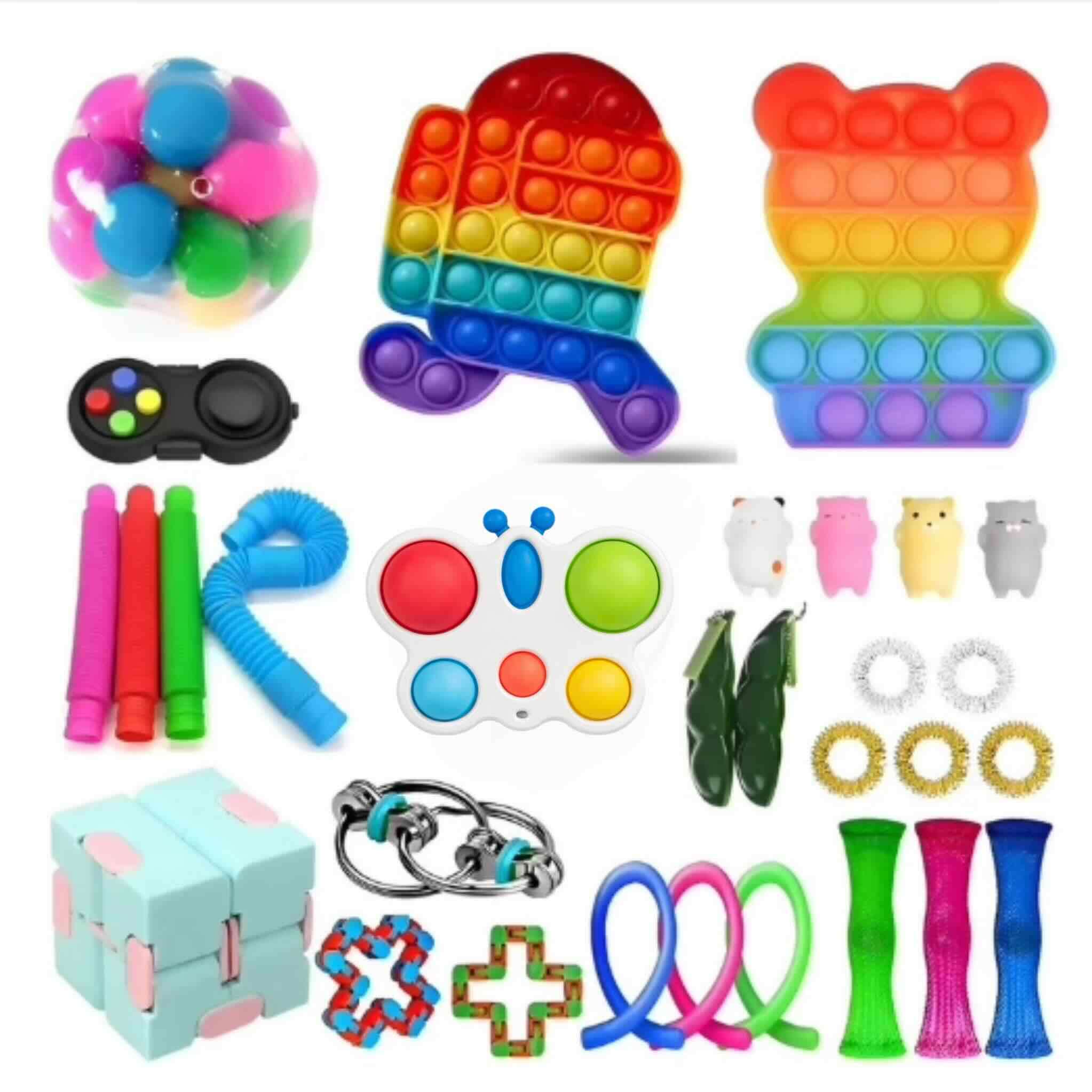 26 Fidget Cube Juguete Sensorial Anti Estrés