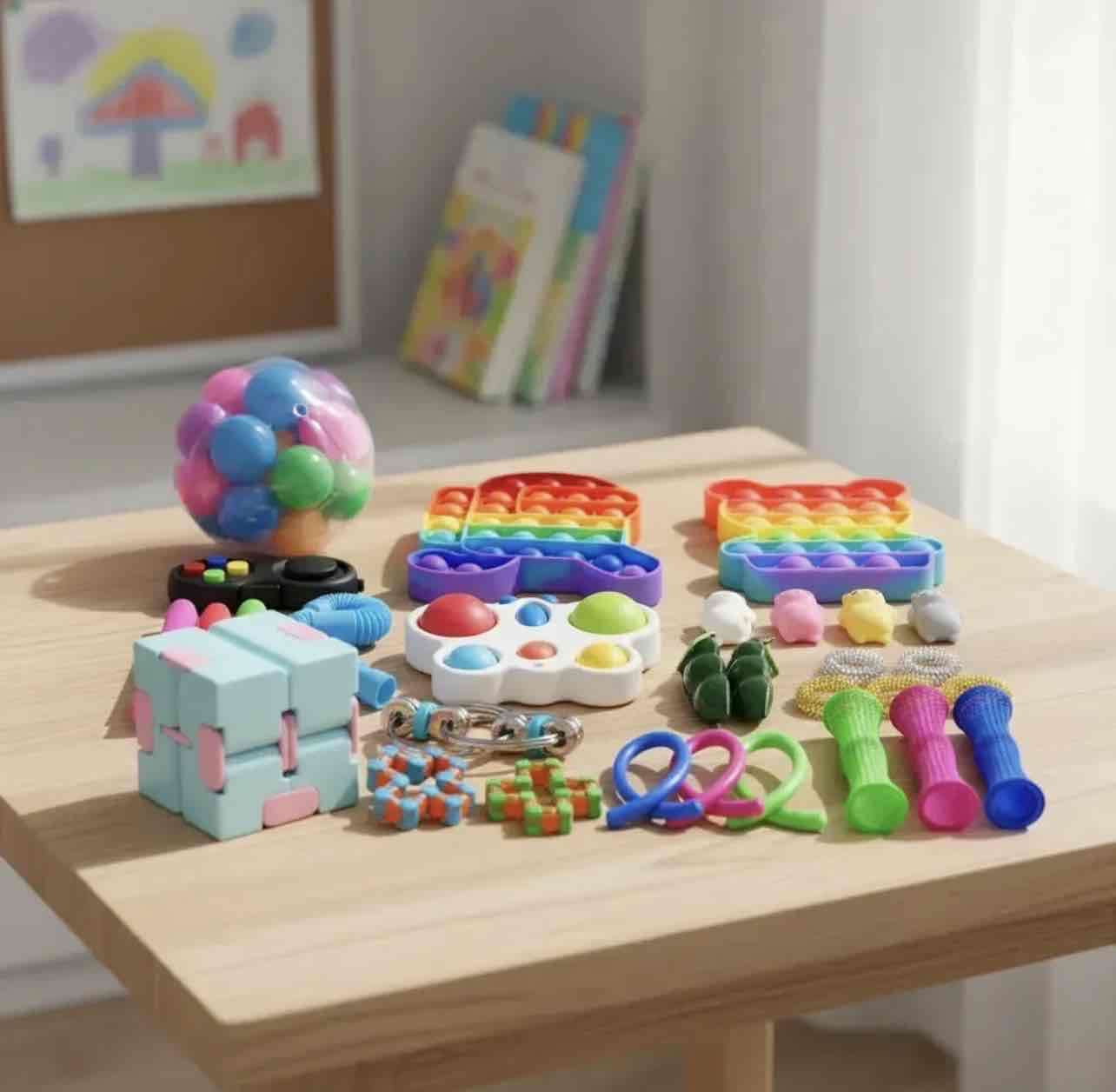 26 Fidget Cube Juguete Sensorial Anti Estrés - 2