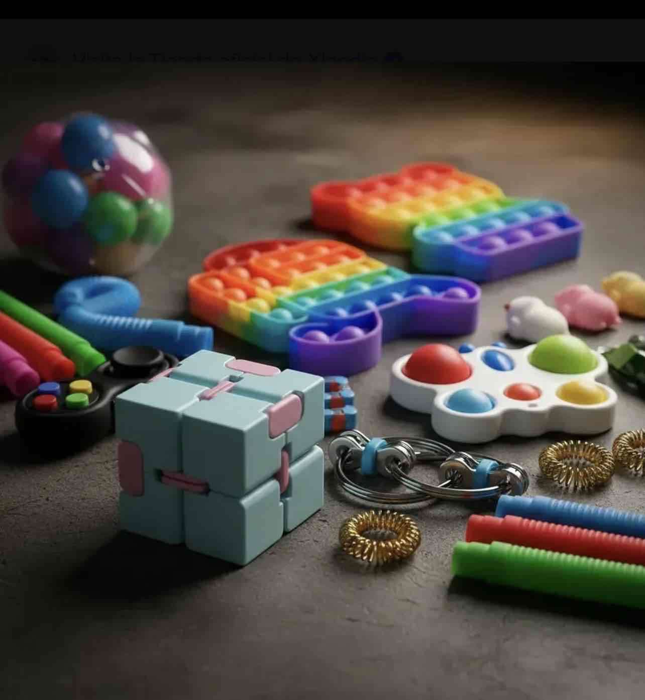 26 Fidget Cube Juguete Sensorial Anti Estrés - 3