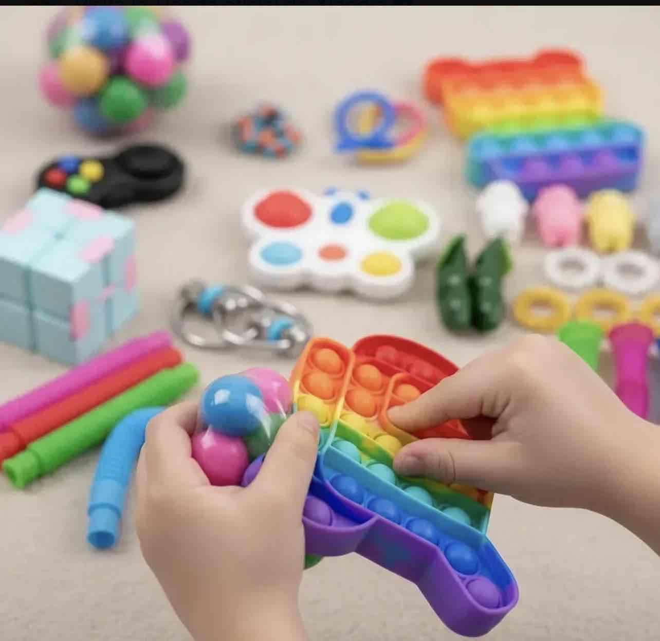 26 Fidget Cube Juguete Sensorial Anti Estrés - 4