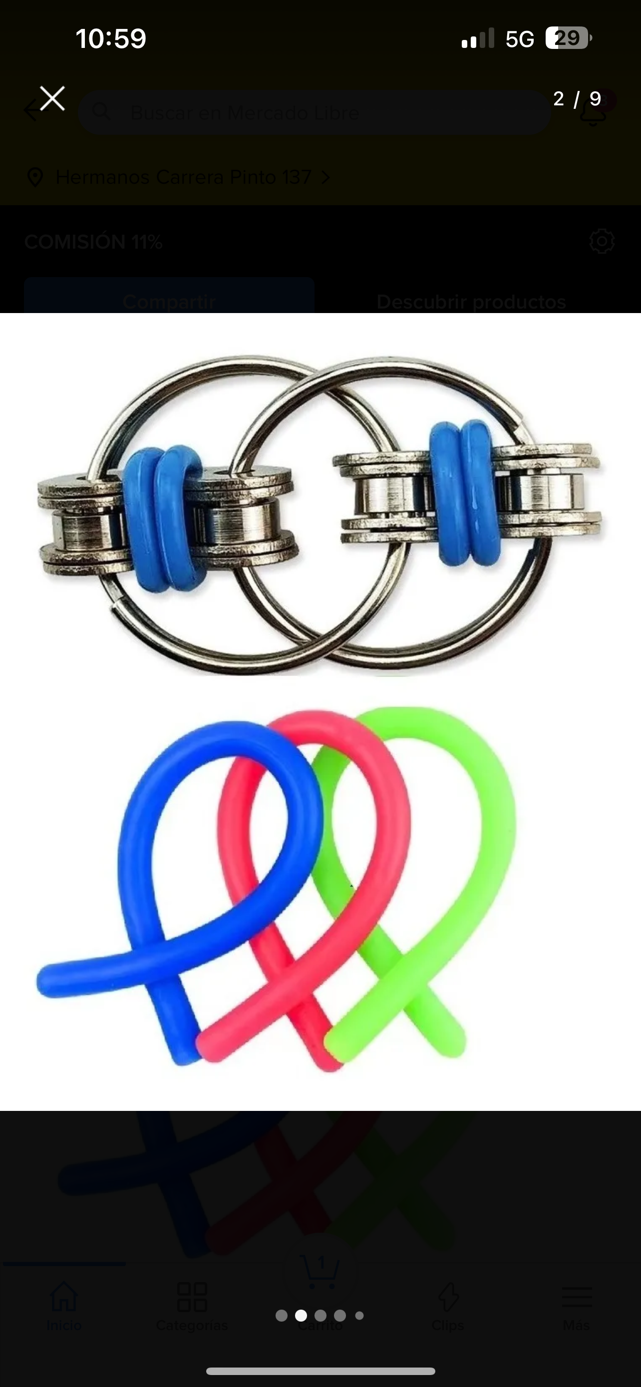 26 Fidget Cube Juguete Sensorial Anti Estrés - 5