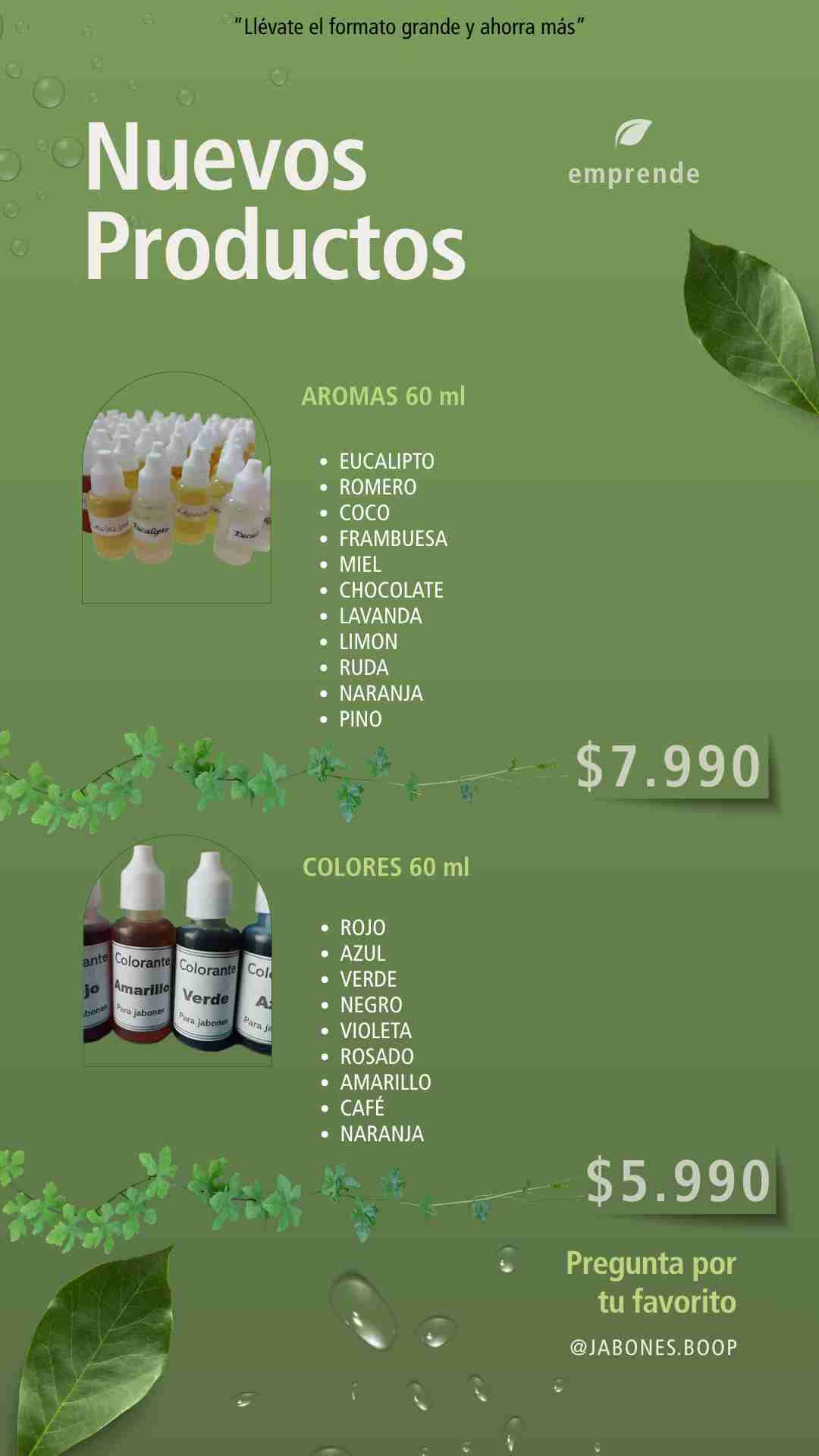 AROMAS Y COLORES para JABÓN Y VELA - miniatura 2