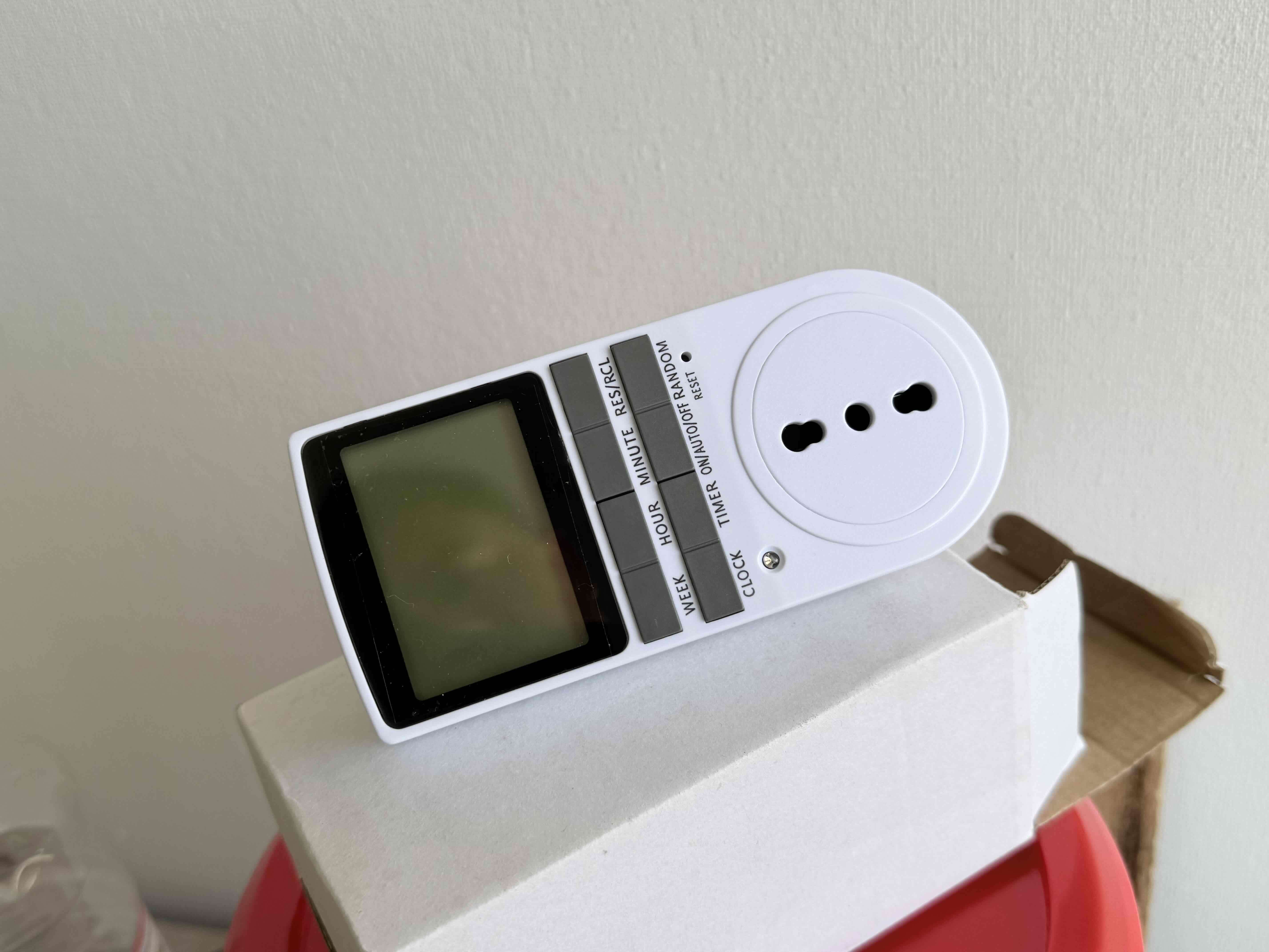 Temporizador digital blanco - miniatura 2