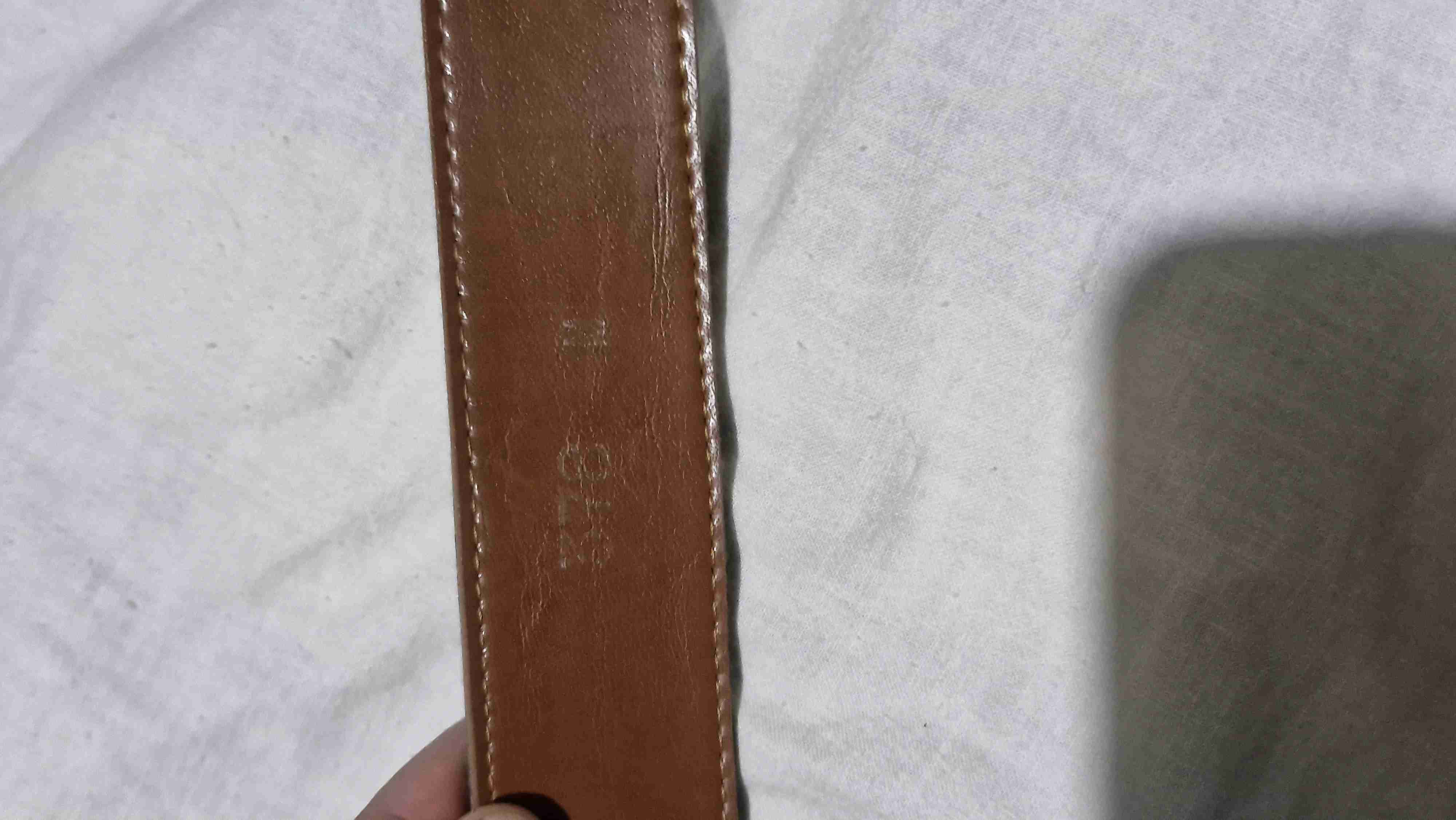 Cinturón de cuero marrón - miniatura 2