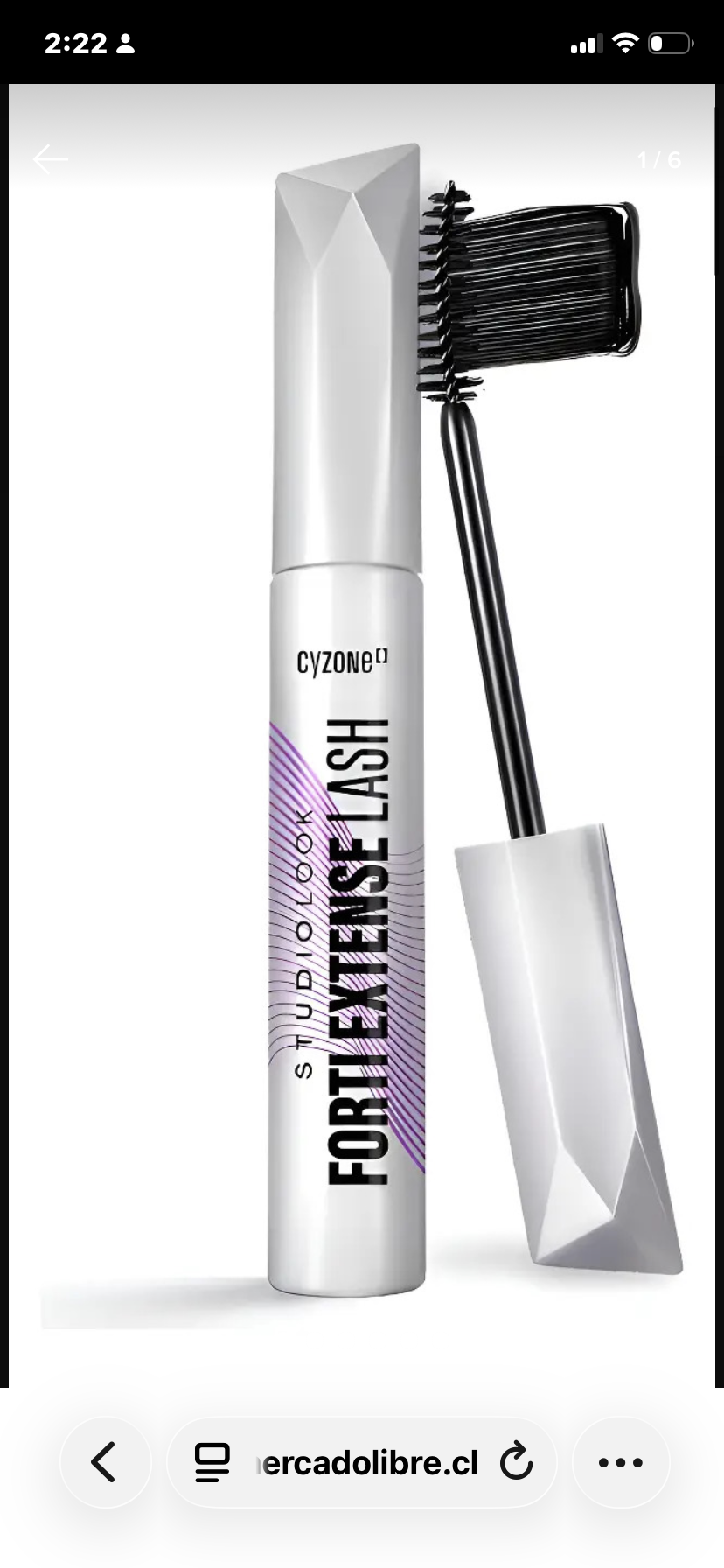 Mascara De Pestañas Studio Look Forti Extense Lash