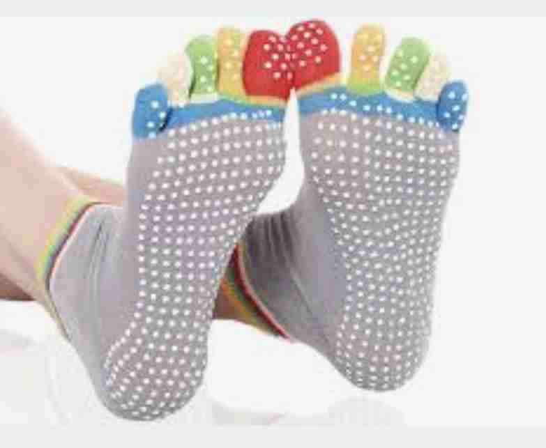 Calcetines antideslizantes grises - 3